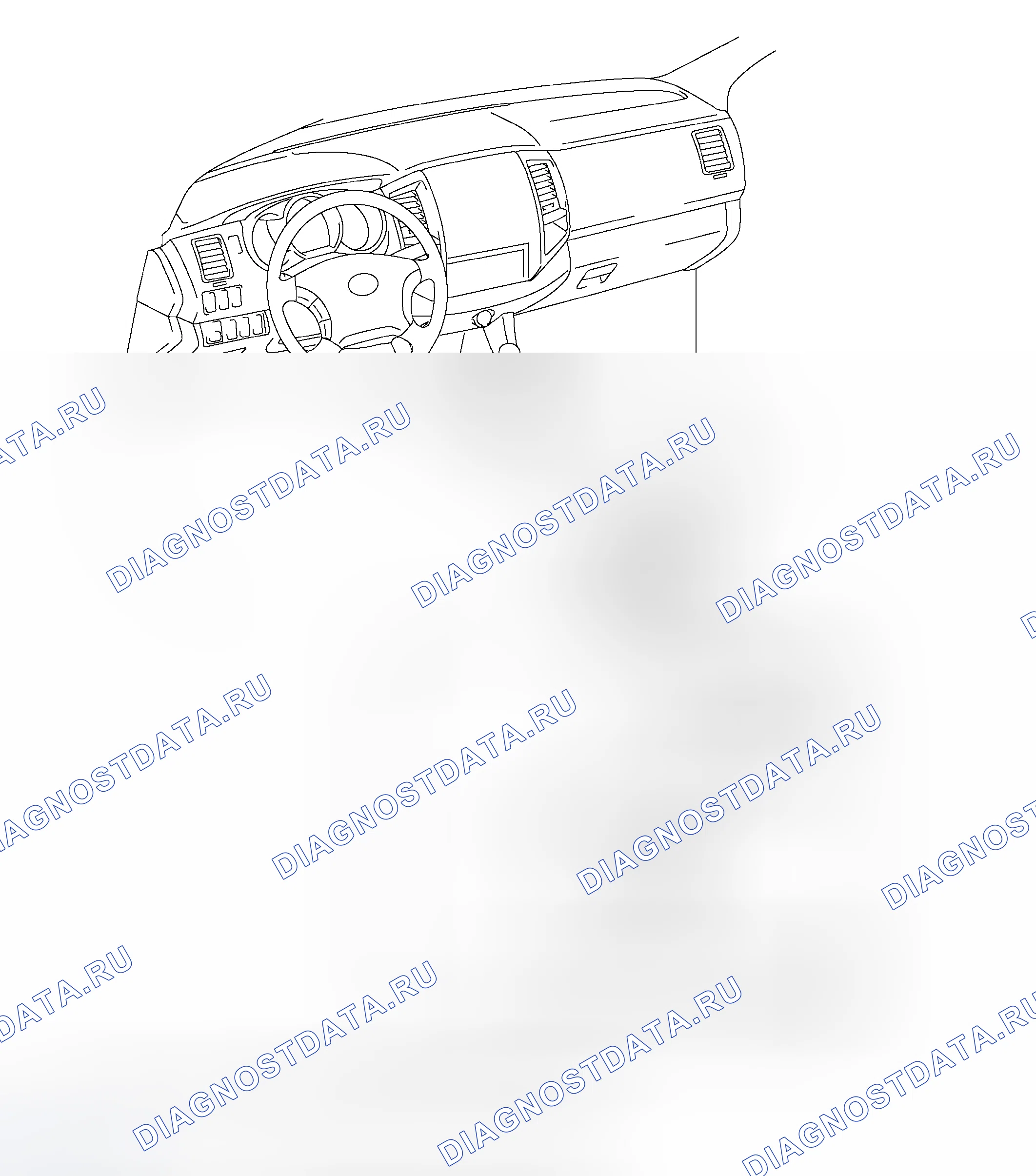 Рис. 105: КОМПОНЕНТЫ. Toyota Tacoma II