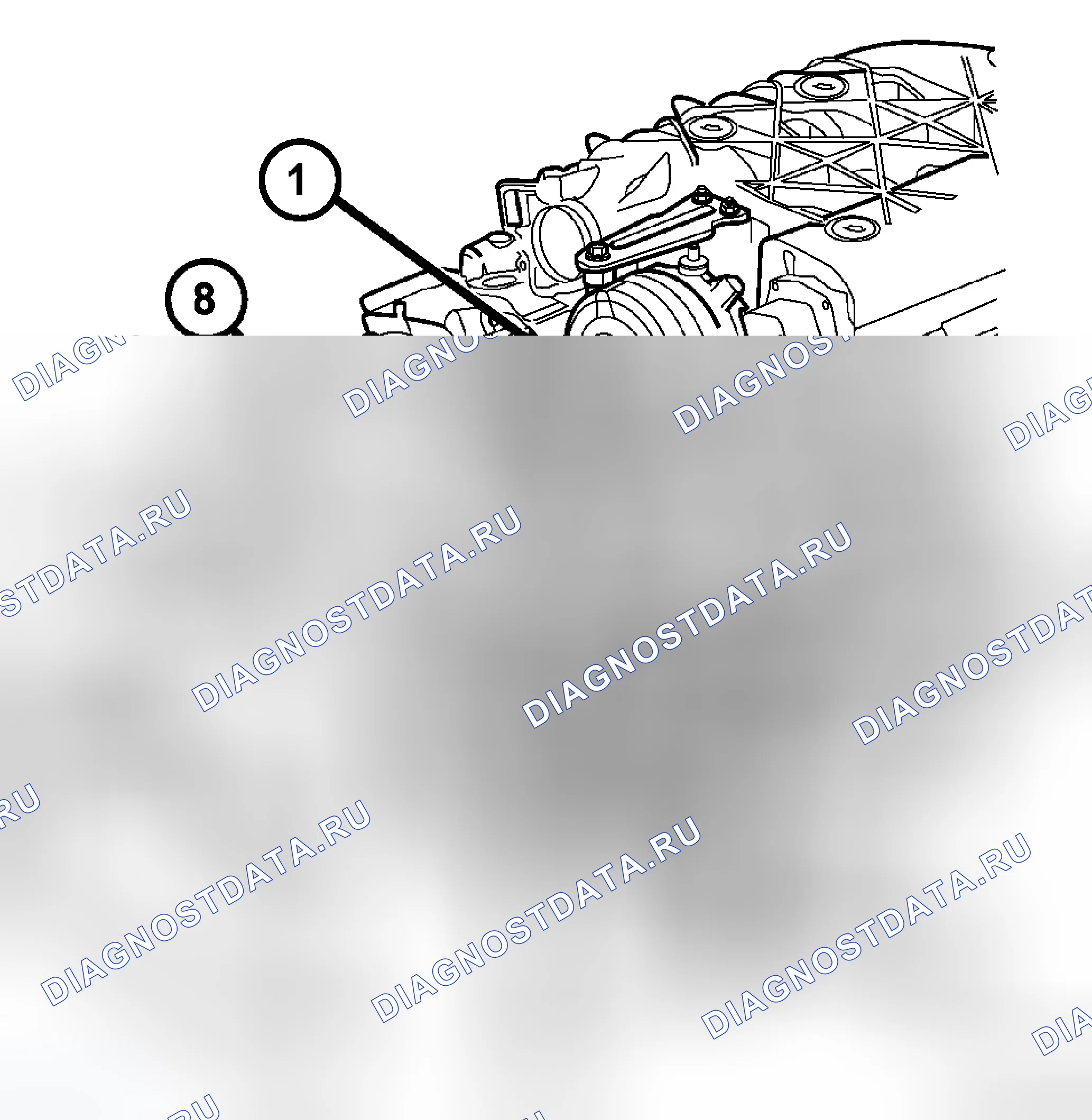 Рис. 21: УСТАНОВКА. Chrysler Pacifica CS