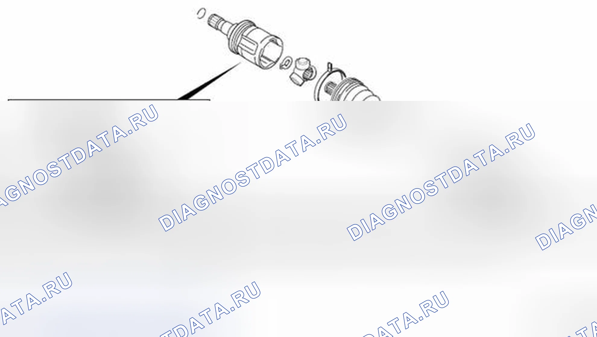 Рис. 89: ТОЧКА СМАЗКИ. Mitsubishi RVR III