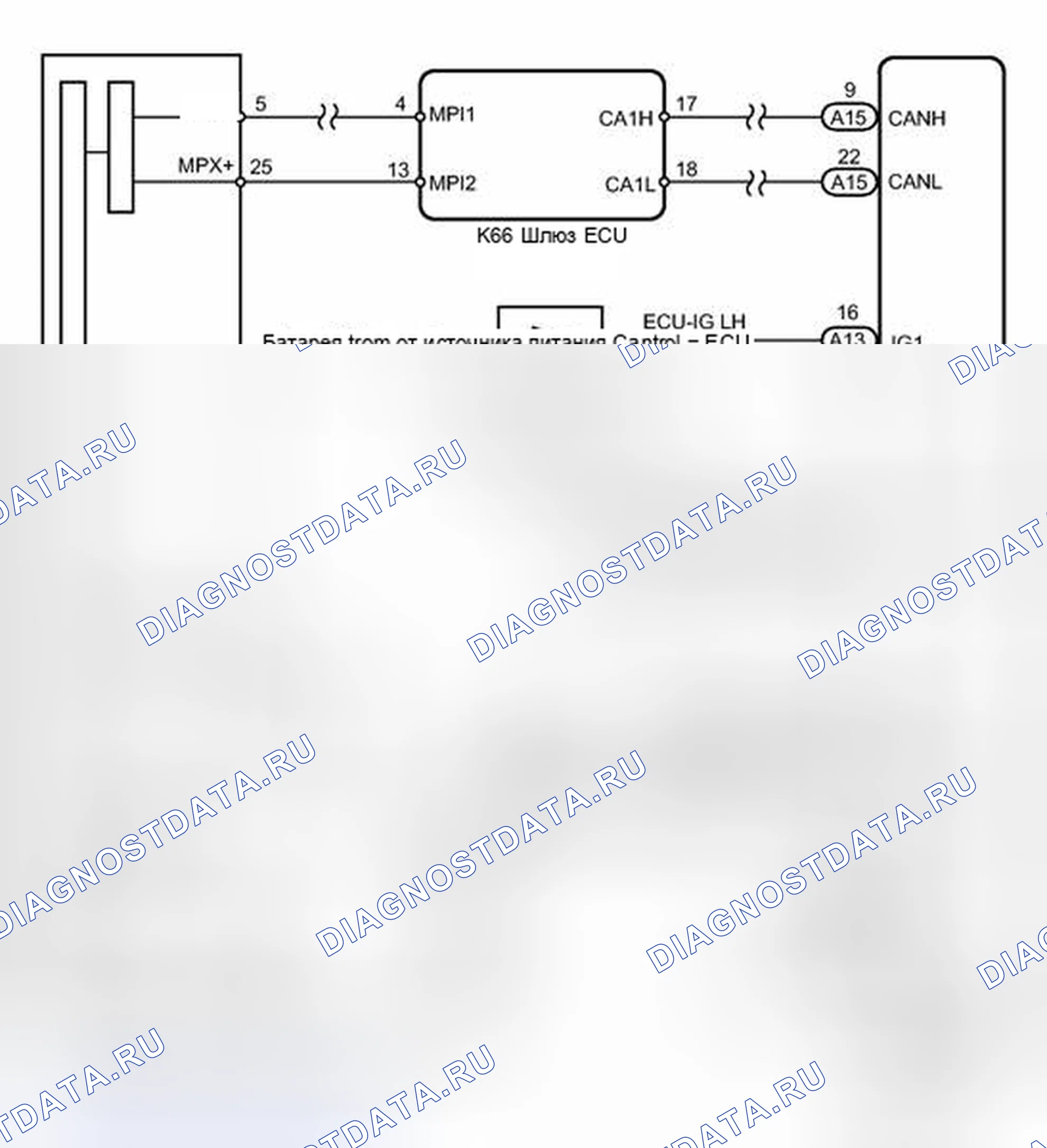 Рис. 20: электросхема. Haval H6S I