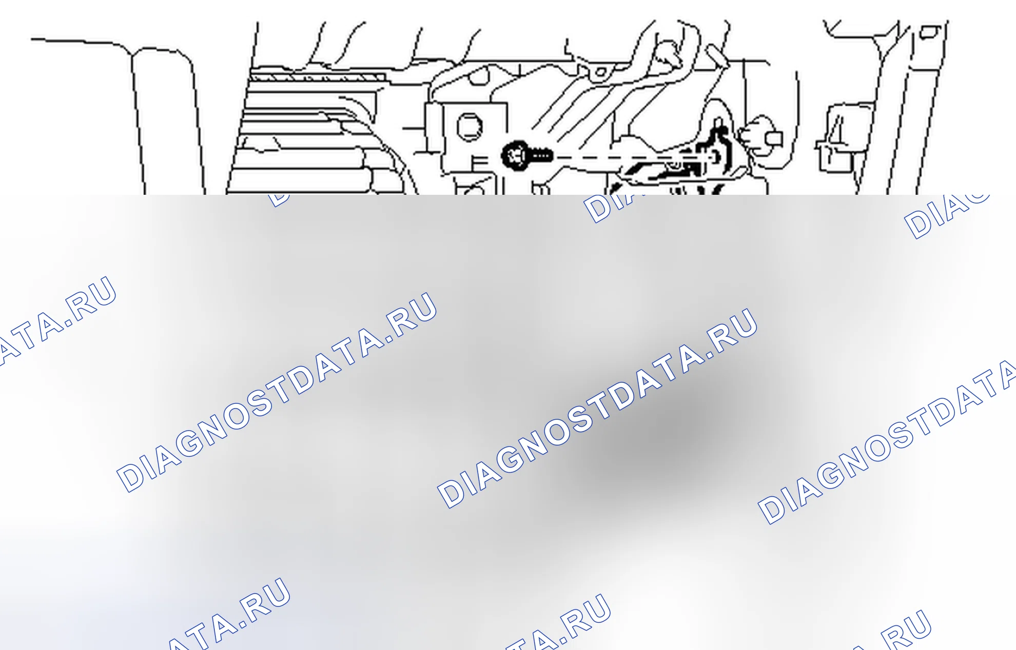 Рис. 103: ДЕМОНТАЖ. Honda Accord VII