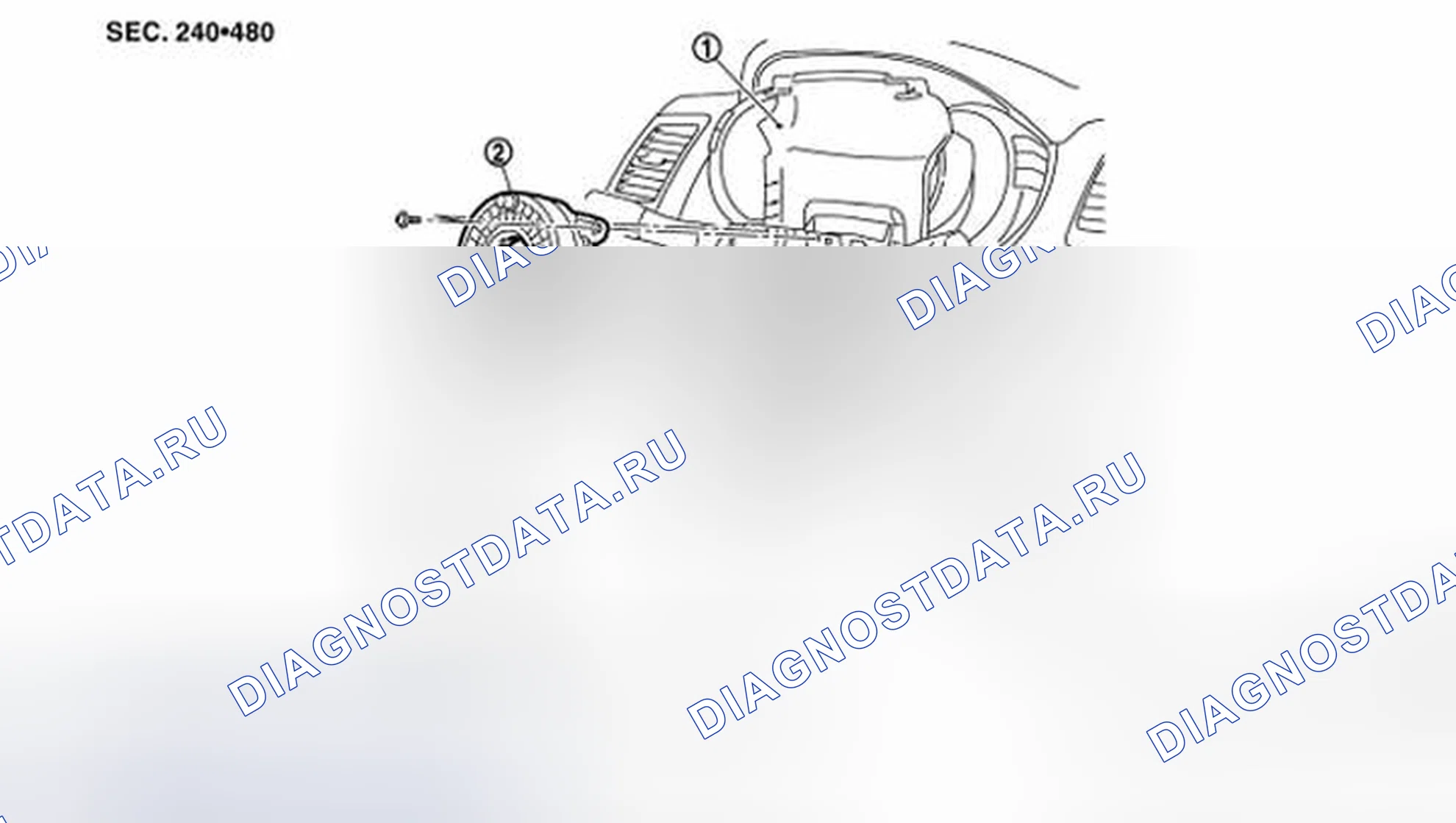 Рис. 19: Разнесенный вид. Honda Inspire I