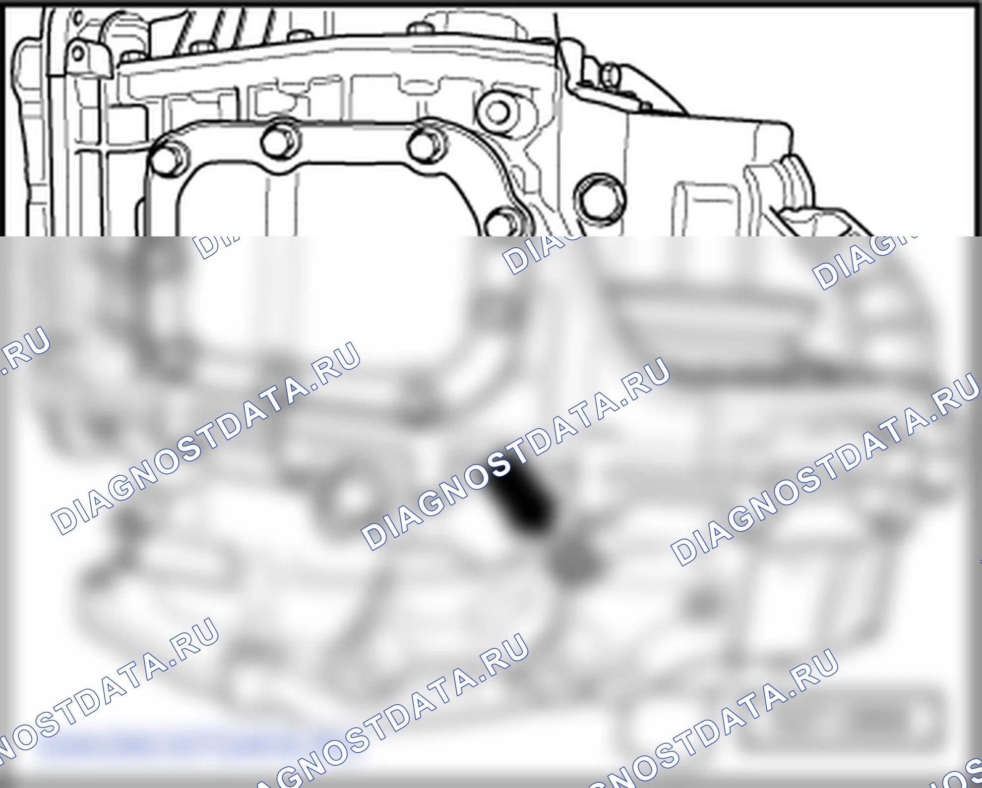Проверка уровня ATF и доливка. SEAT Alhambra I