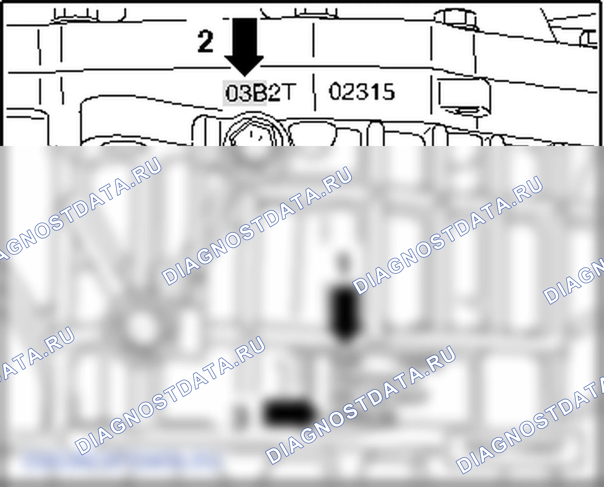 Маркировка коробки передач (Автоматическая КП 09K). Volkswagen Transporter T5