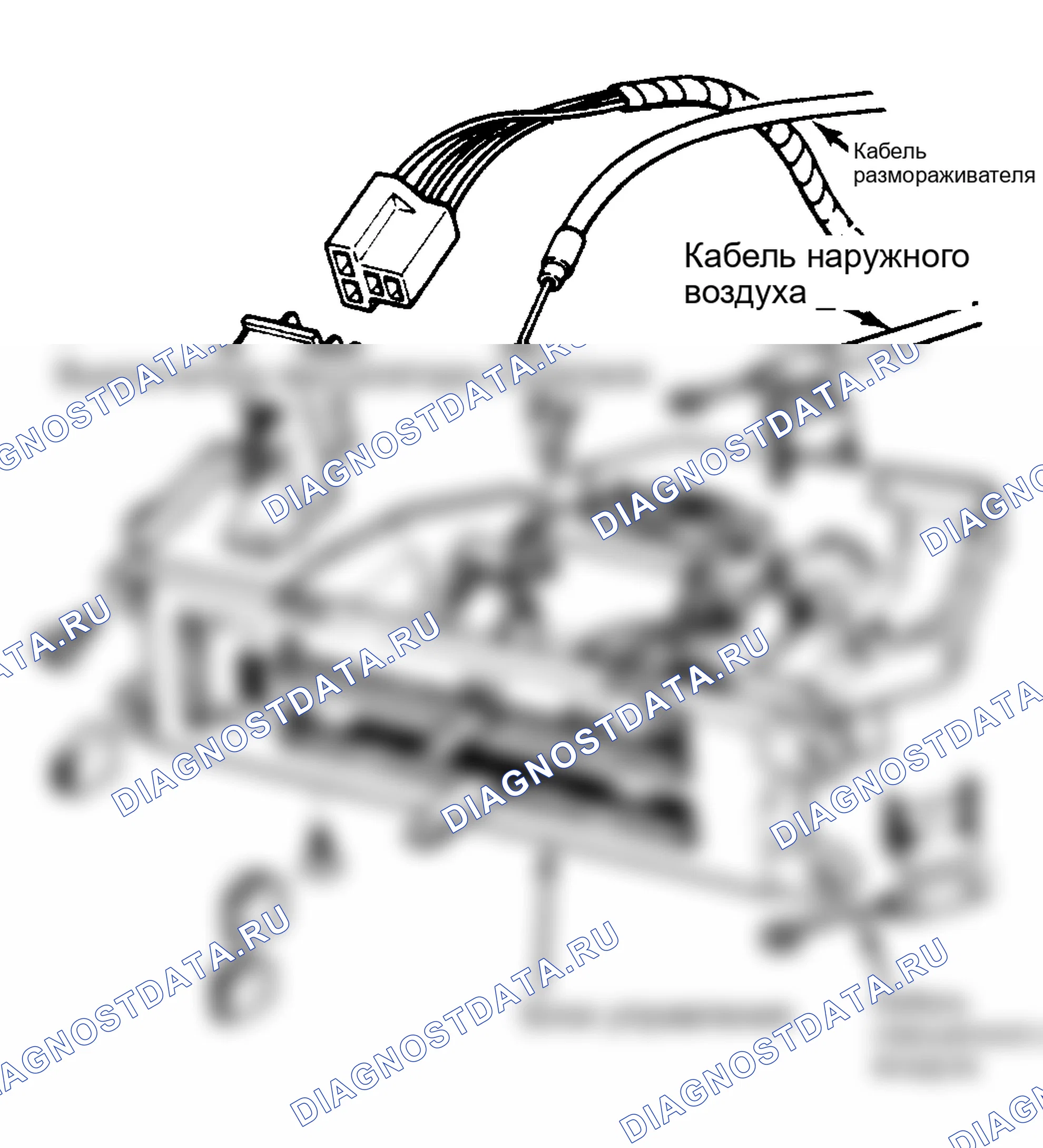 Рис. 7: Панель управления обогревателем (кроме Альянса). AMC Eagle I