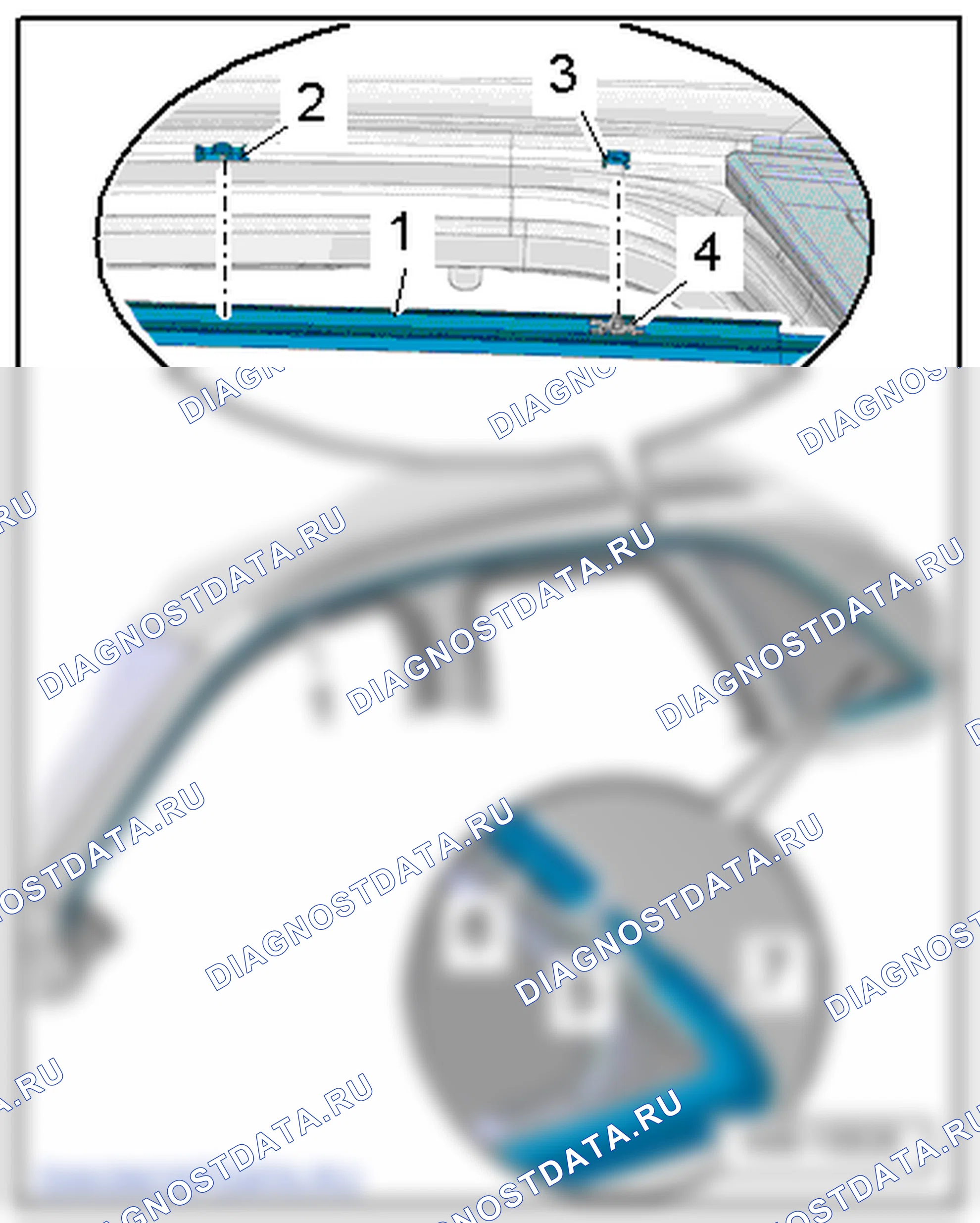 Молдинги и рейлинги крыши. Audi A3 8V