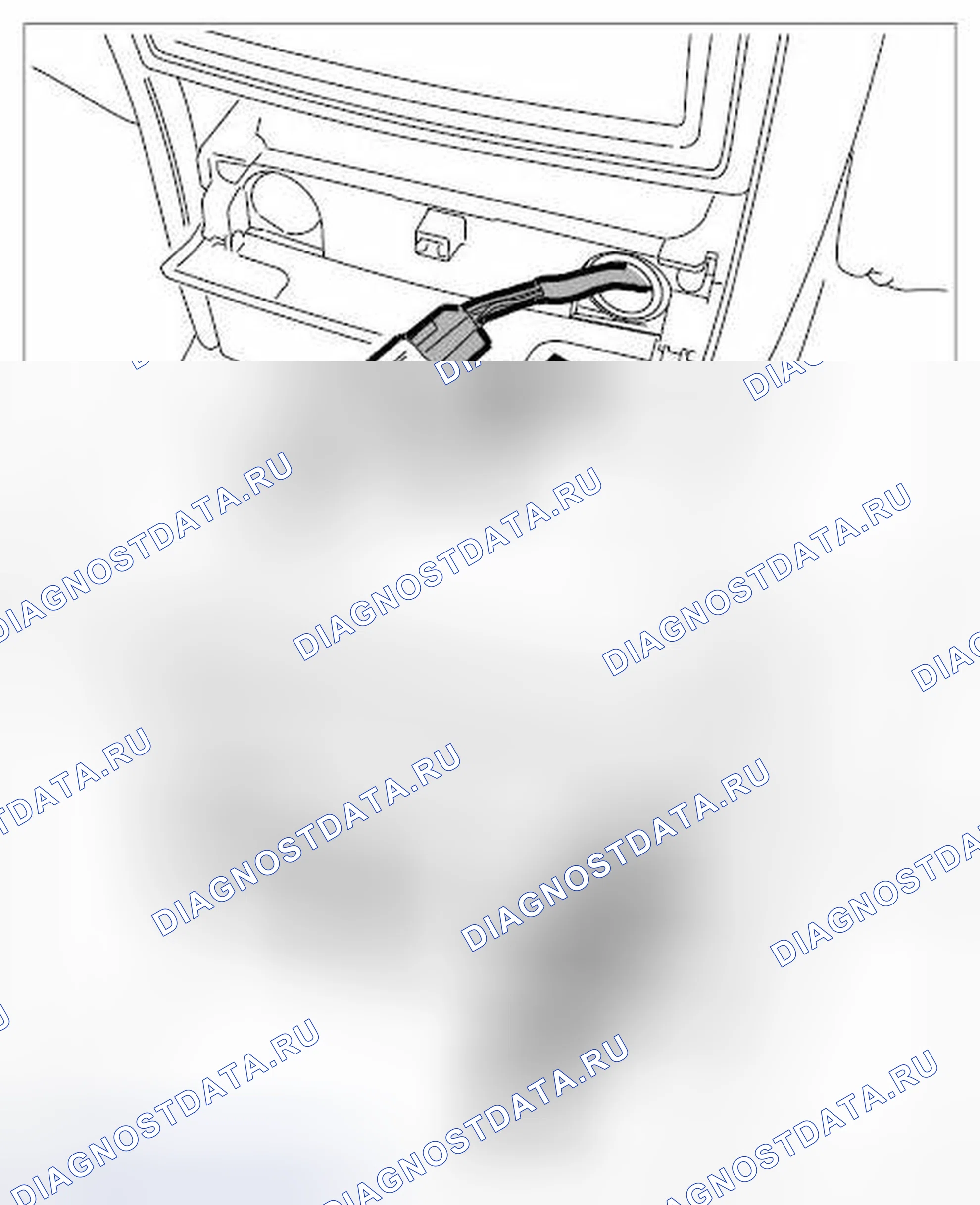 Рис. 46: Установка задней прикуривателя. Porsche Cayenne GTS 957 рестайлинг