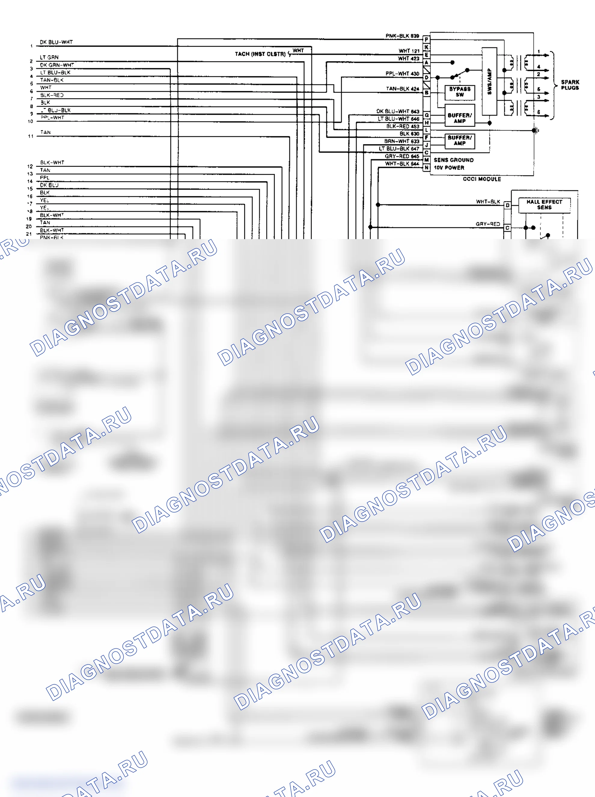 Wiring Diagram (Lumina APV, Silhouette & Trans Sport 3.8L 2 Of 2). GMC Pickup C2500 