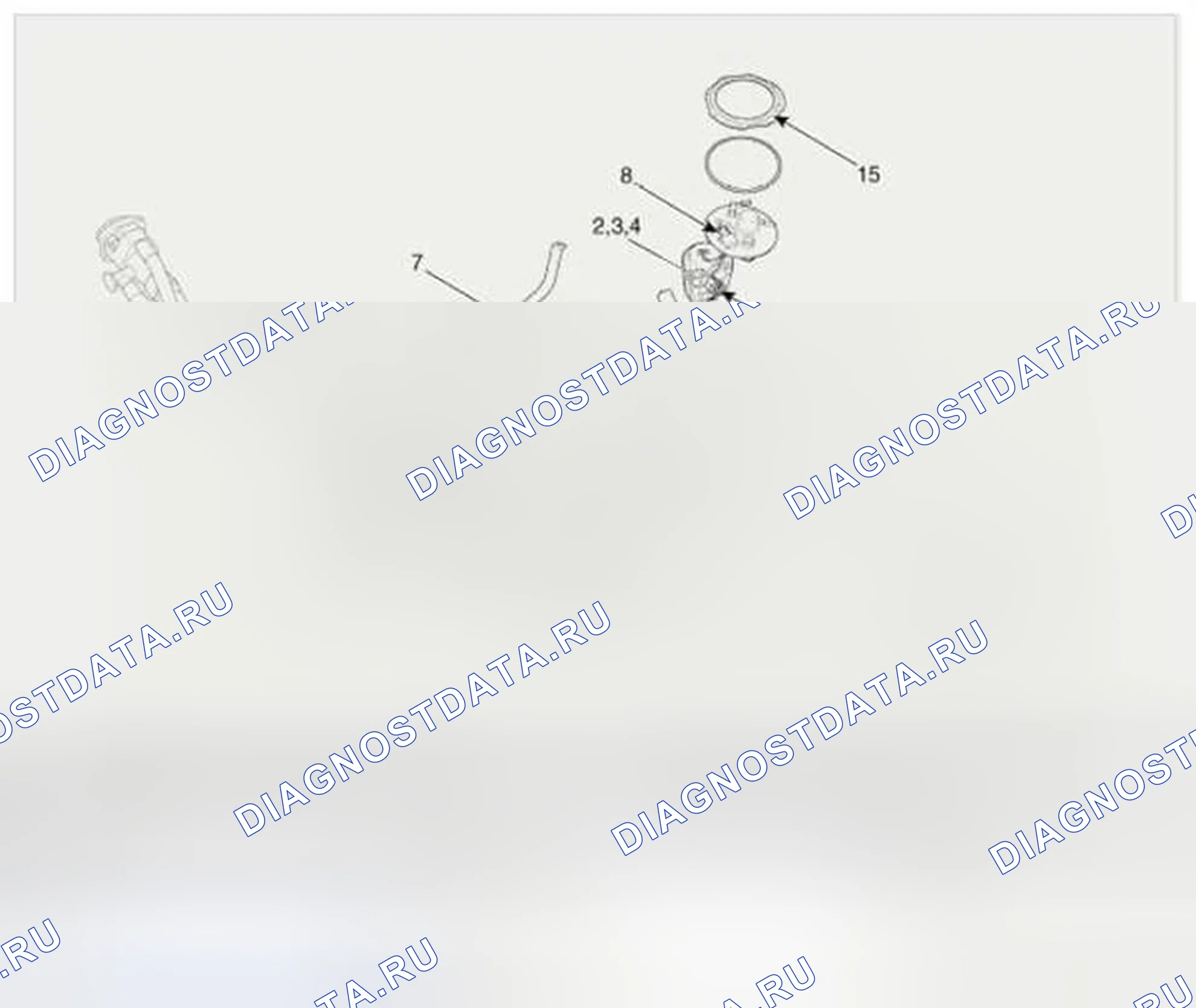 Рис. 1: Расположение компонентов. Hyundai Veloster I