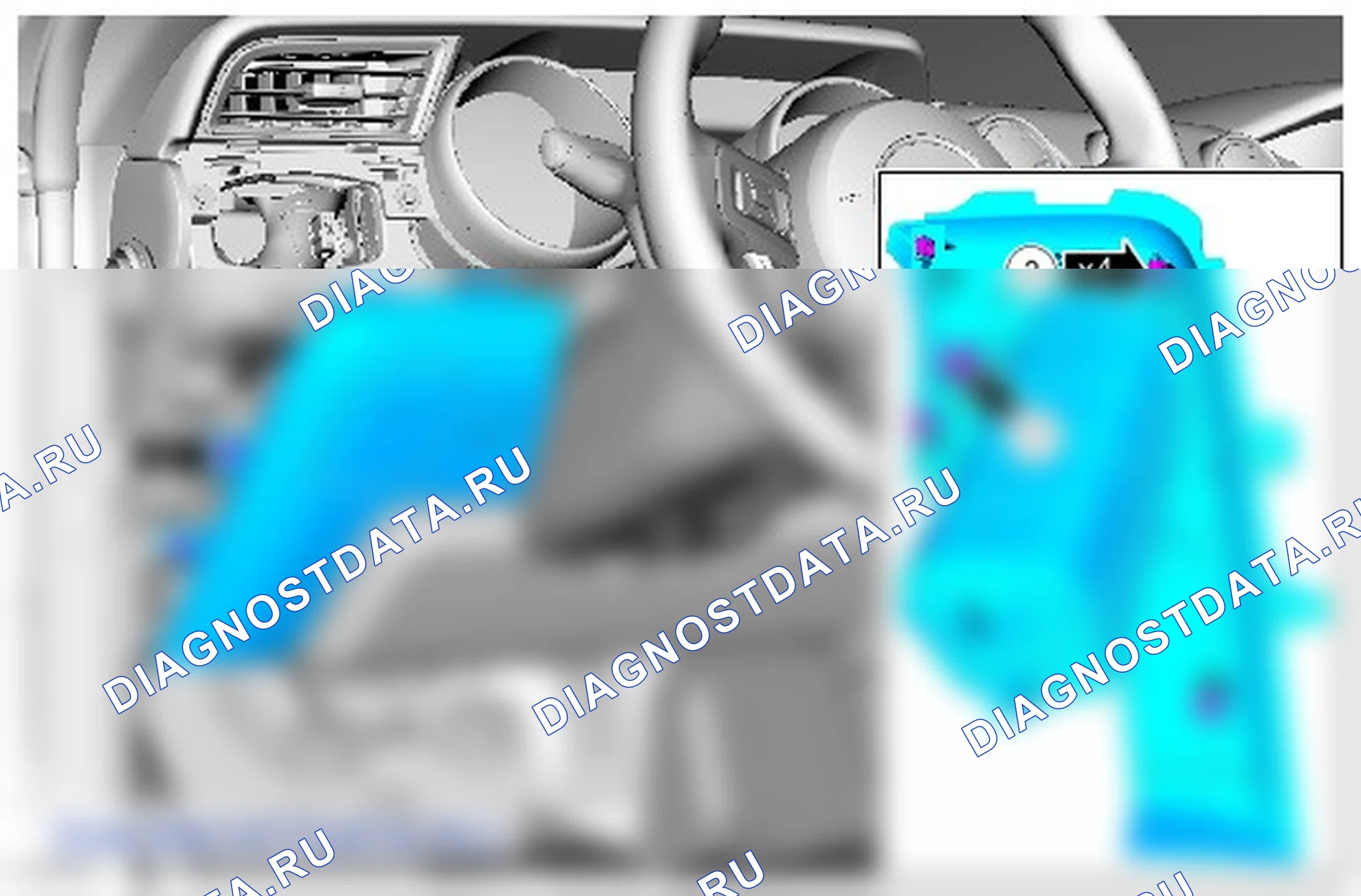 Как снять и установить Подушка безопасности водителя. Ford Mustang VI