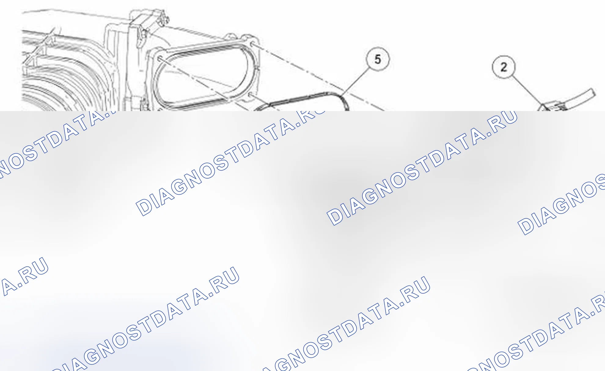 Рис. 58: Корпус дроссельной заслонки. Ford Mustang V рестайлинг 2