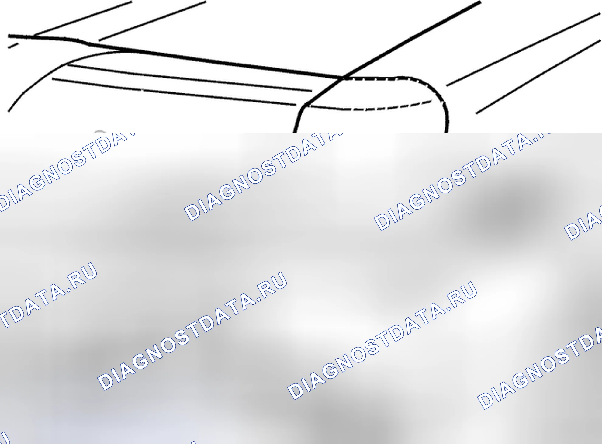 Рис. 169: Объектив и колба. Volvo S60 I рестайлинг