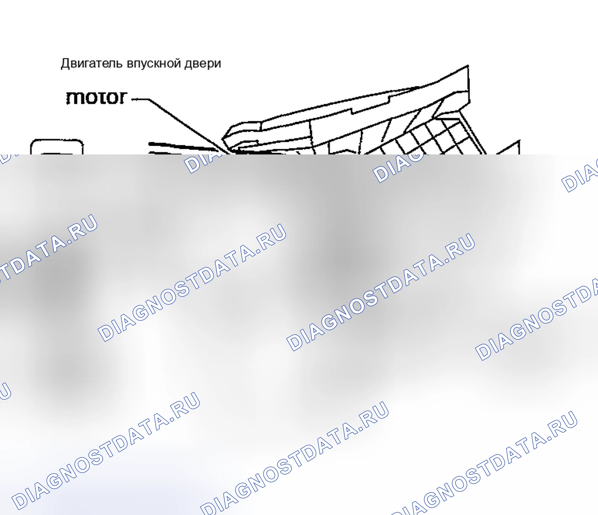 Рис. 109: ДВИГАТЕЛЬ ВПУСКНОЙ ДВЕРИ. Nissan Sentra B15