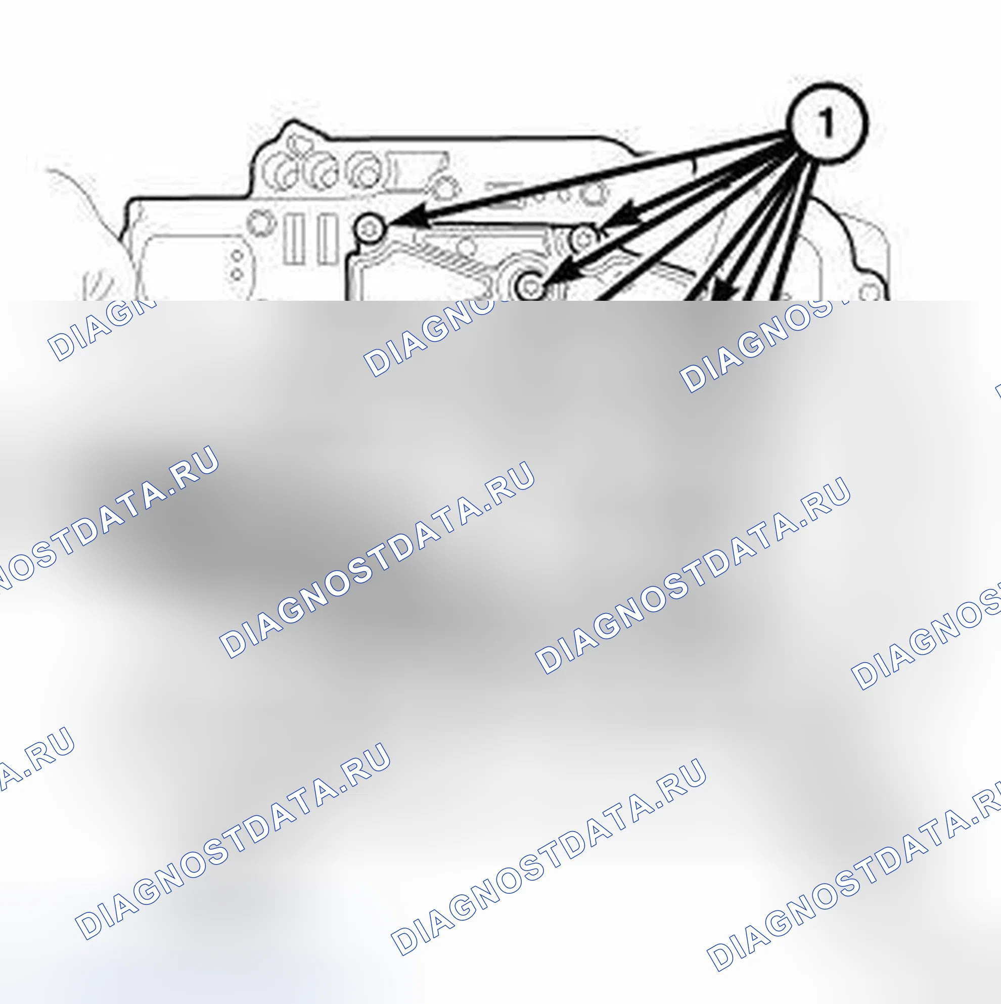 Рис. 875: ДЕМОНТАЖ. Dodge Journey I