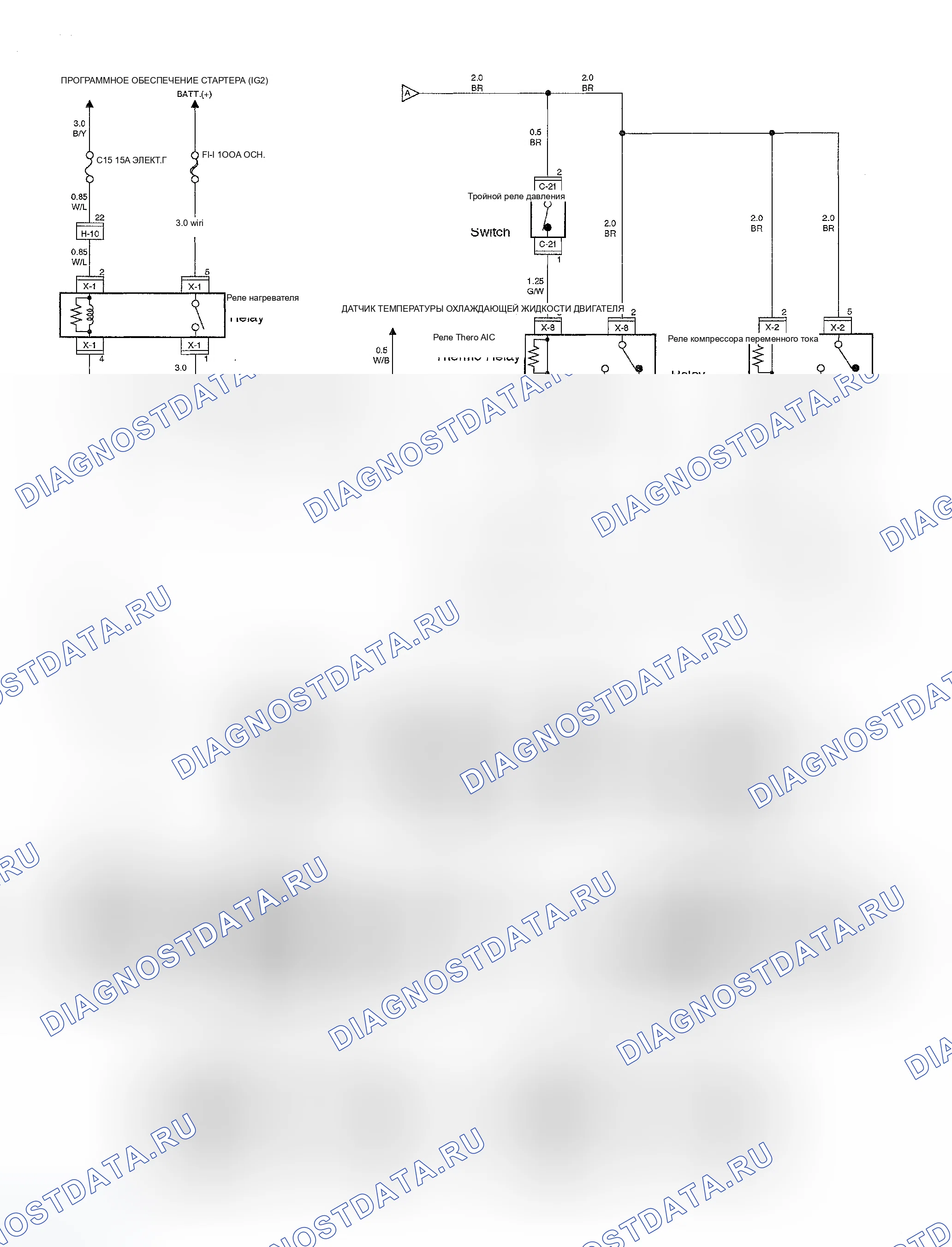 Рис. 48: 6VE1 ДВИГАТЕЛЬ. Isuzu Axiom I