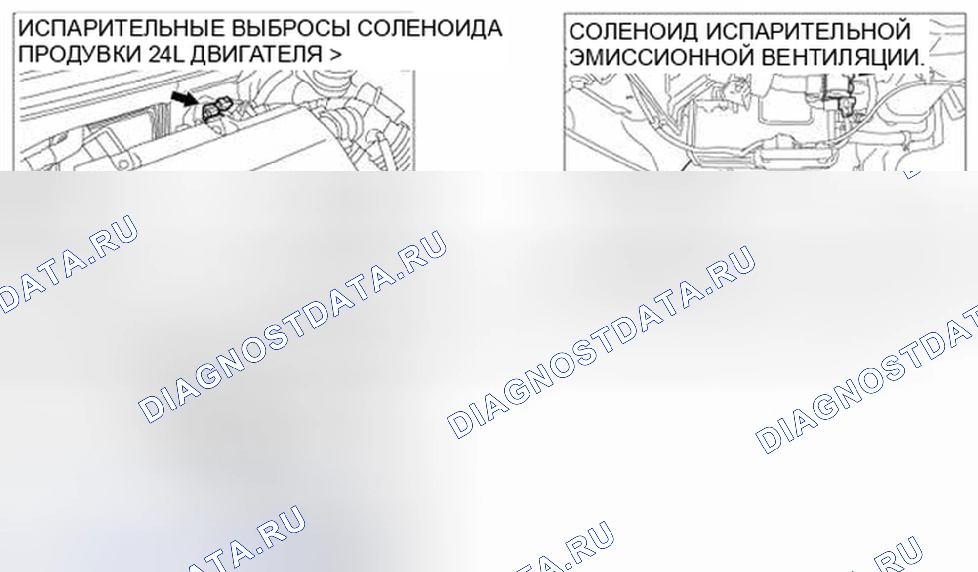 Рис. 7: РАСПОЛОЖЕНИЕ КОМПОНЕНТОВ. Mazda MPV III