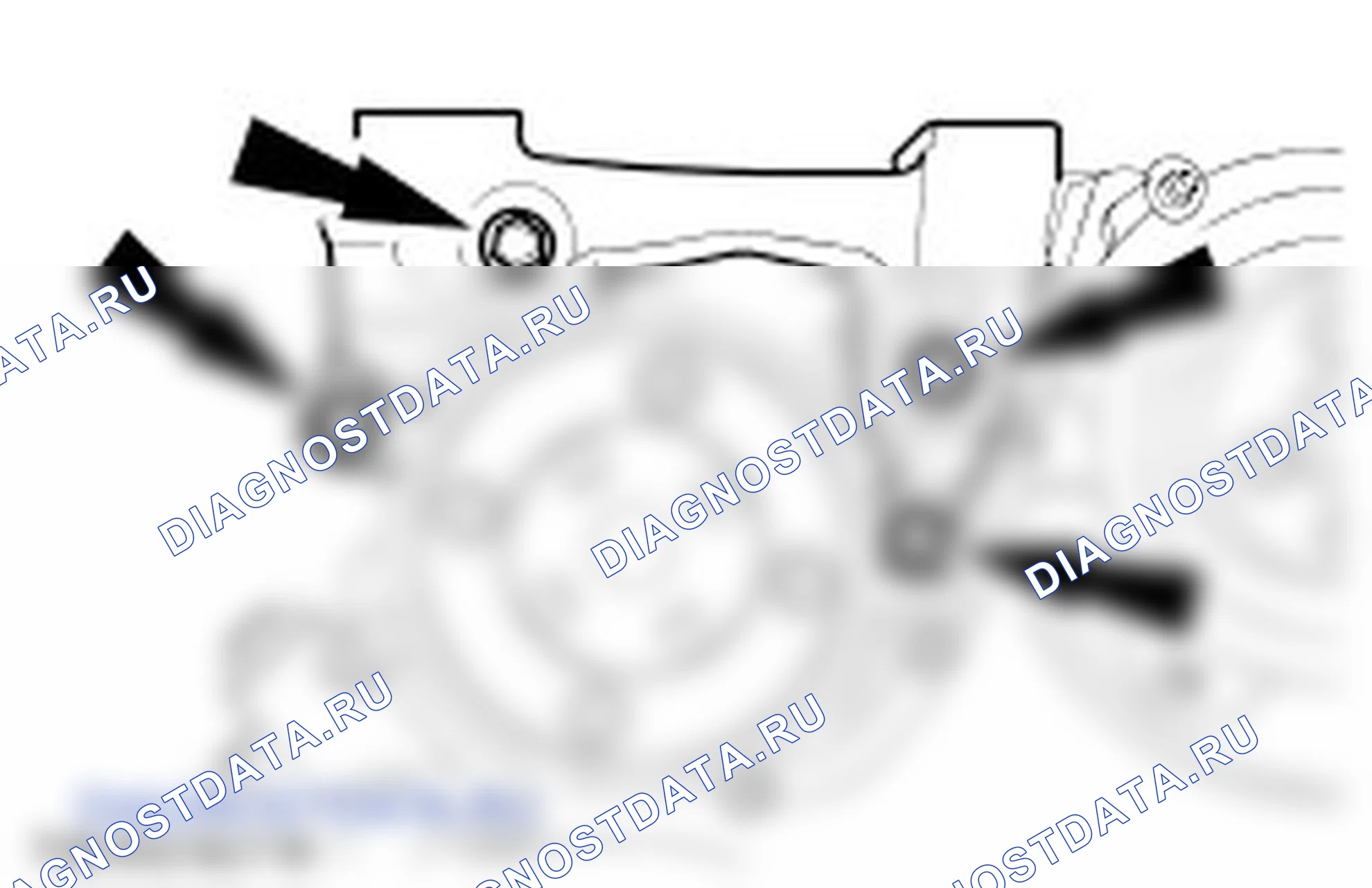 Разборка двигателя. Ford Transit Connect I