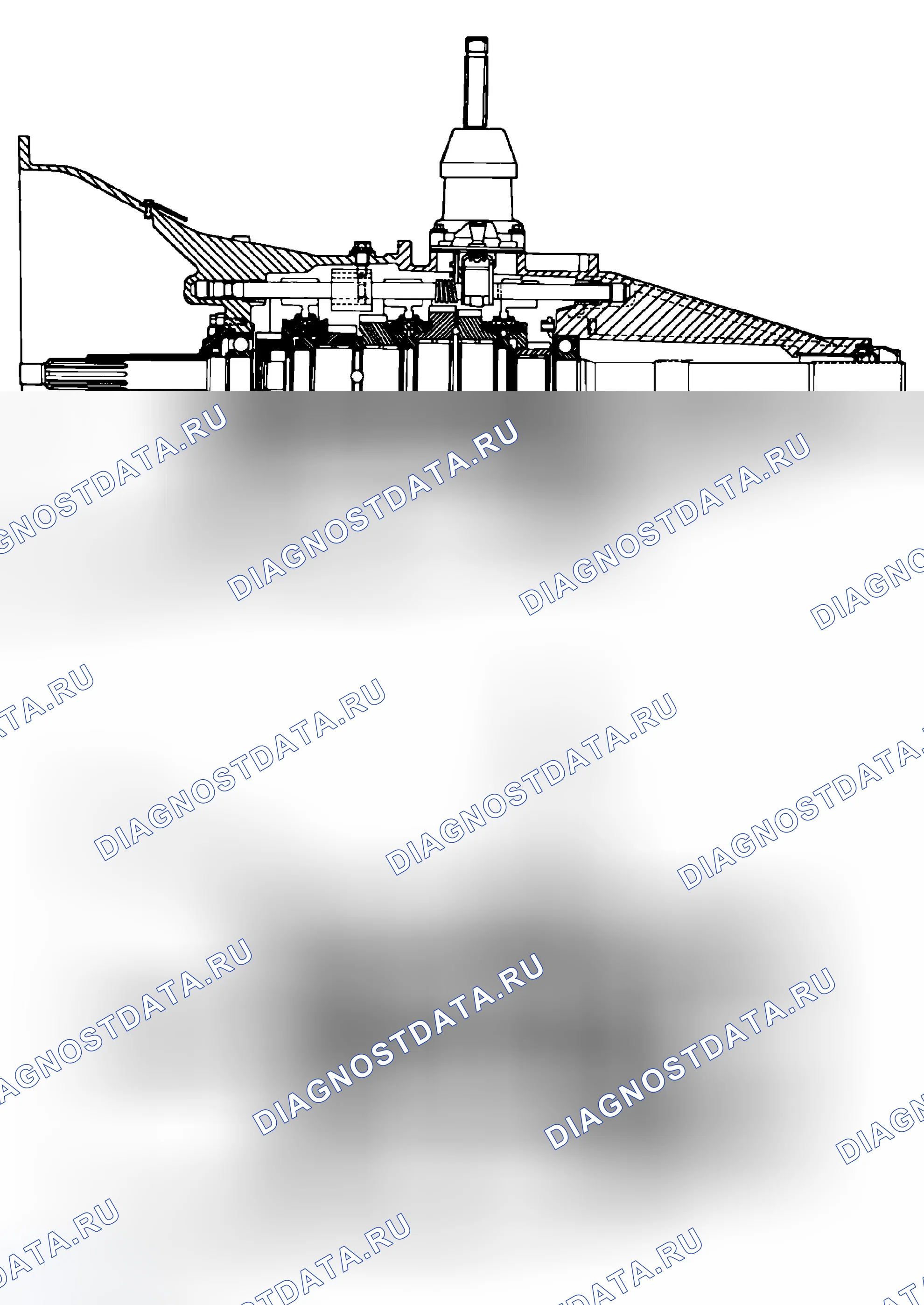 Рис. 20: ОПИСАНИЕ механической трансмиссии (мкпп). Dodge Pickup R1500 