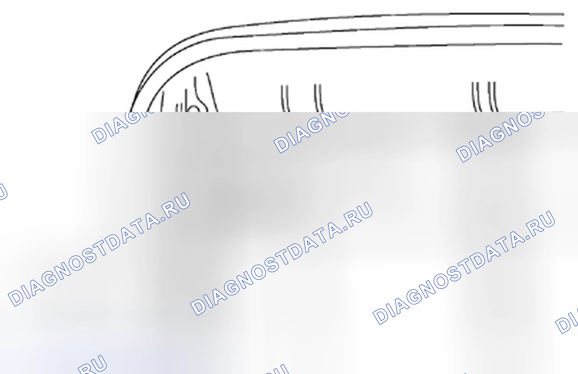 Рис. 13: СНЯТИЕ / УСТАНОВКА ЭКРАНА ПАНЕЛИ ПРОЕМА КРЫШИ. Mazda Tribute II