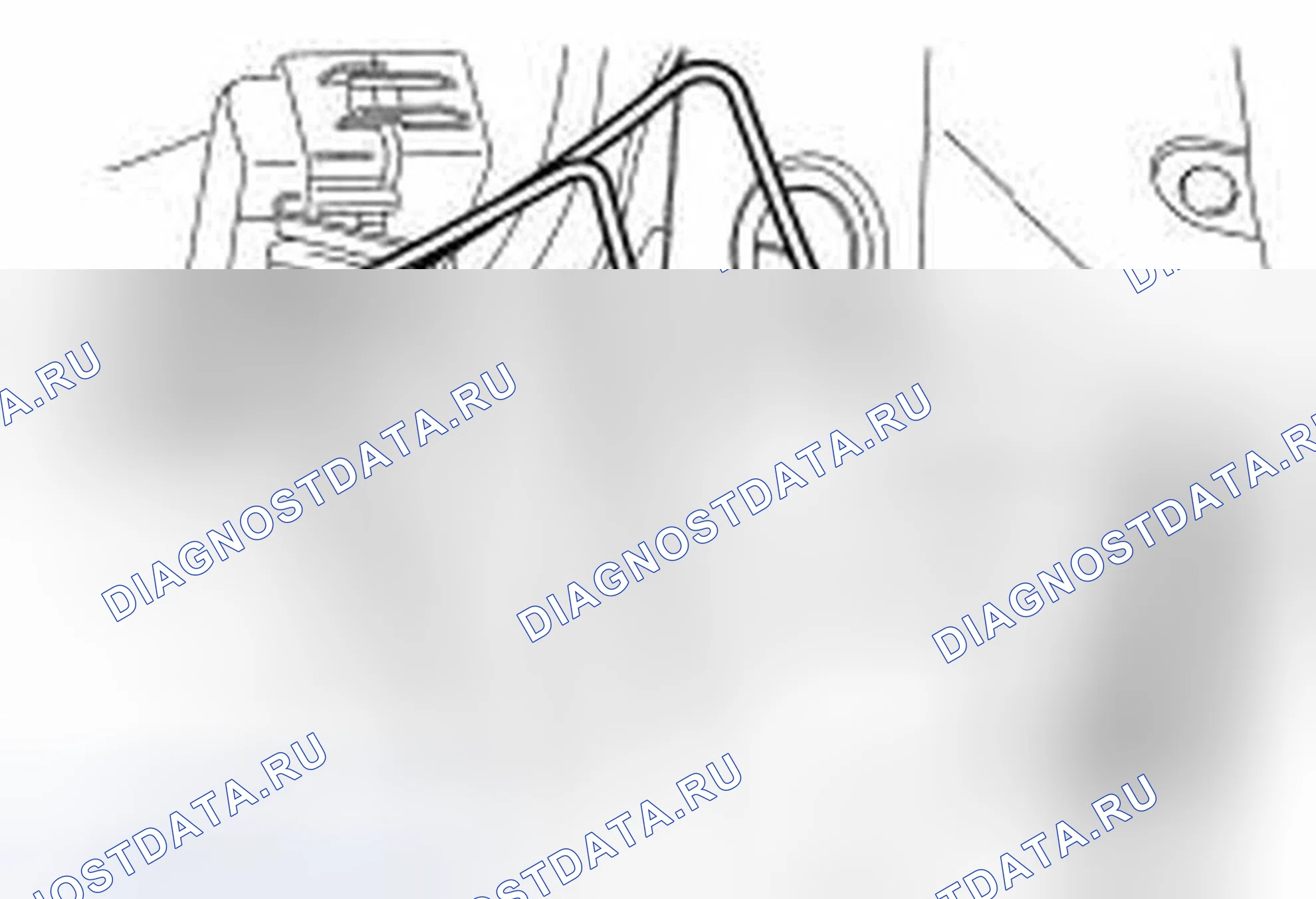 Рис. 7: ТОЧЕЧНОЕ ИСПЫТАНИЕ C: НЕПРАВИЛЬНОЕ / ОШИБОЧНОЕ НАПРАВЛЕНИЕ ВОЗДУШНОГО ПОТОКА ИЗ ВЫПУСКНОГО ОТВЕРСТИЯ (ОТВЕРСТИЙ). Ford Ranger II рестайлинг