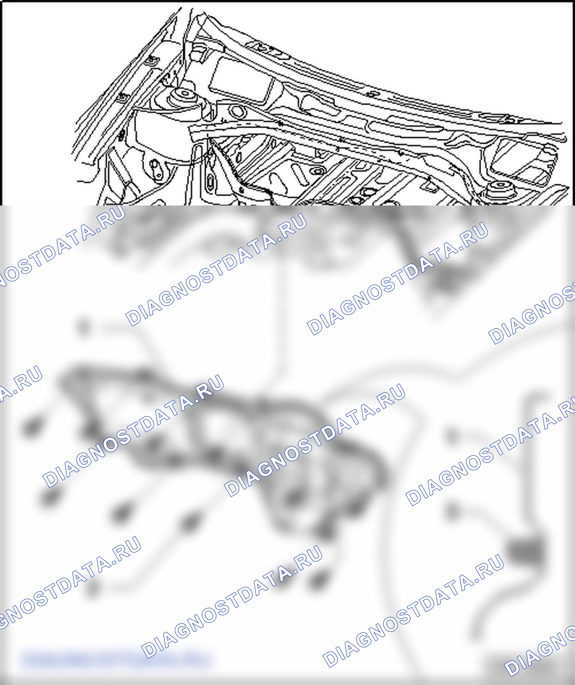 Перегородка. Volkswagen Passat B6