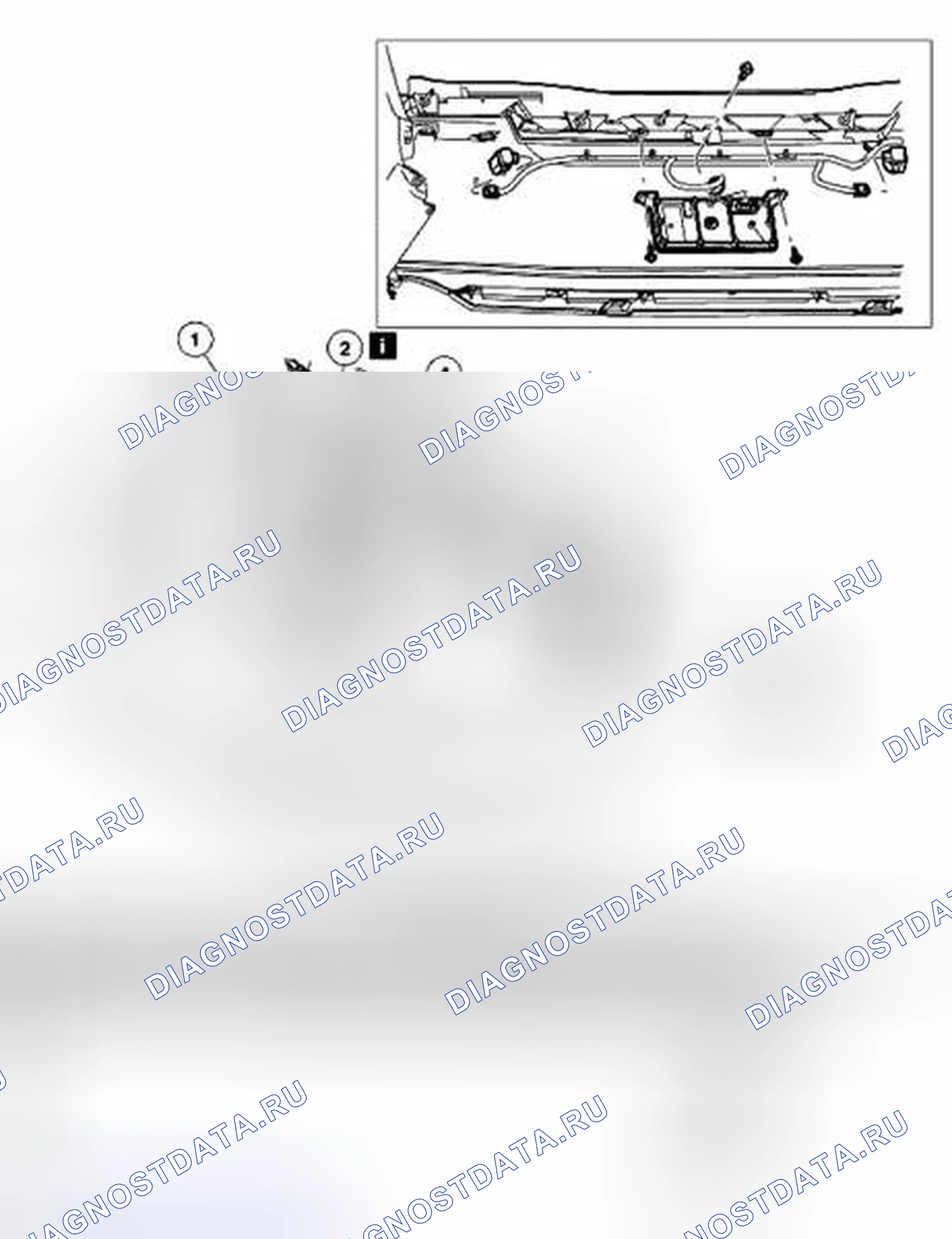 Рис. 207: Датчик помощи при парковке. Hyundai ix25 II