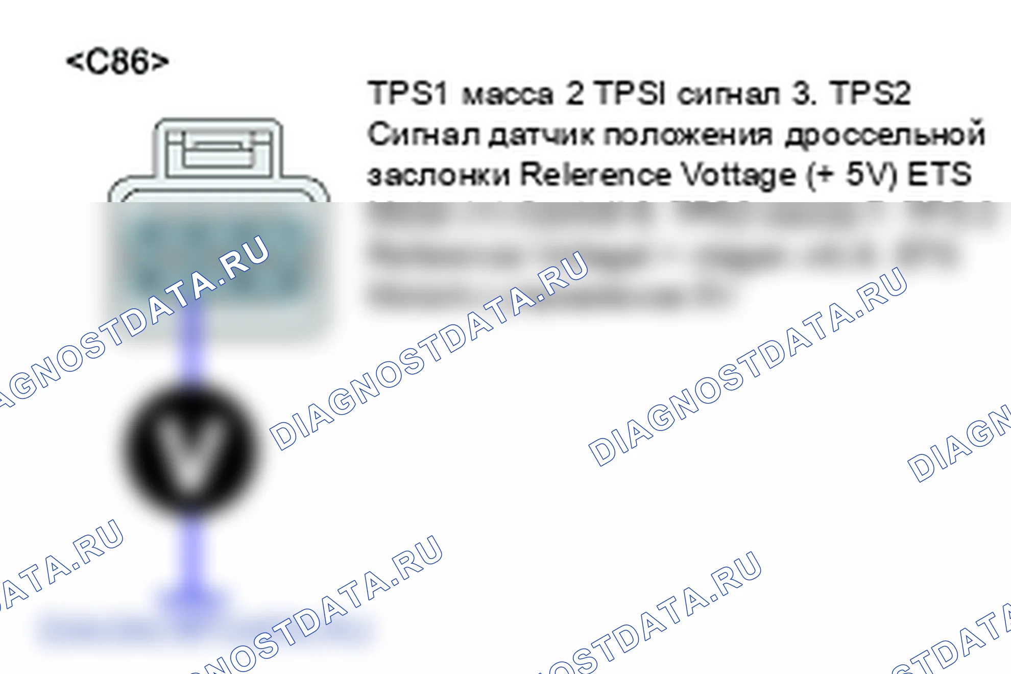 P0222: Низкий уровень сигнала цепи дроссельной заслонки/датчика положения педали/переключателя " B. Hyundai Santa Fe CM