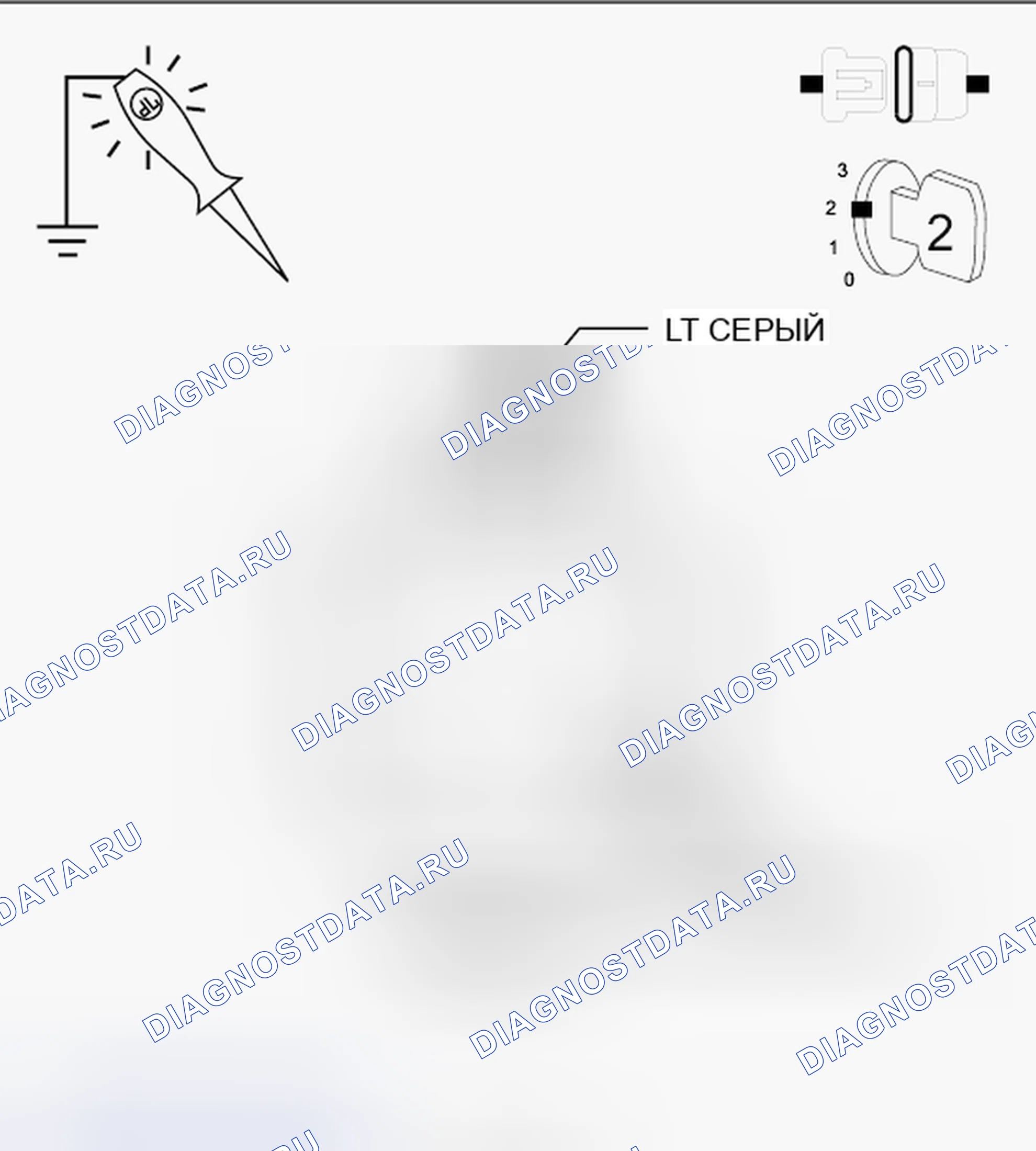 Рис. 87: Диагностический тест. RAM Pickup 2500 