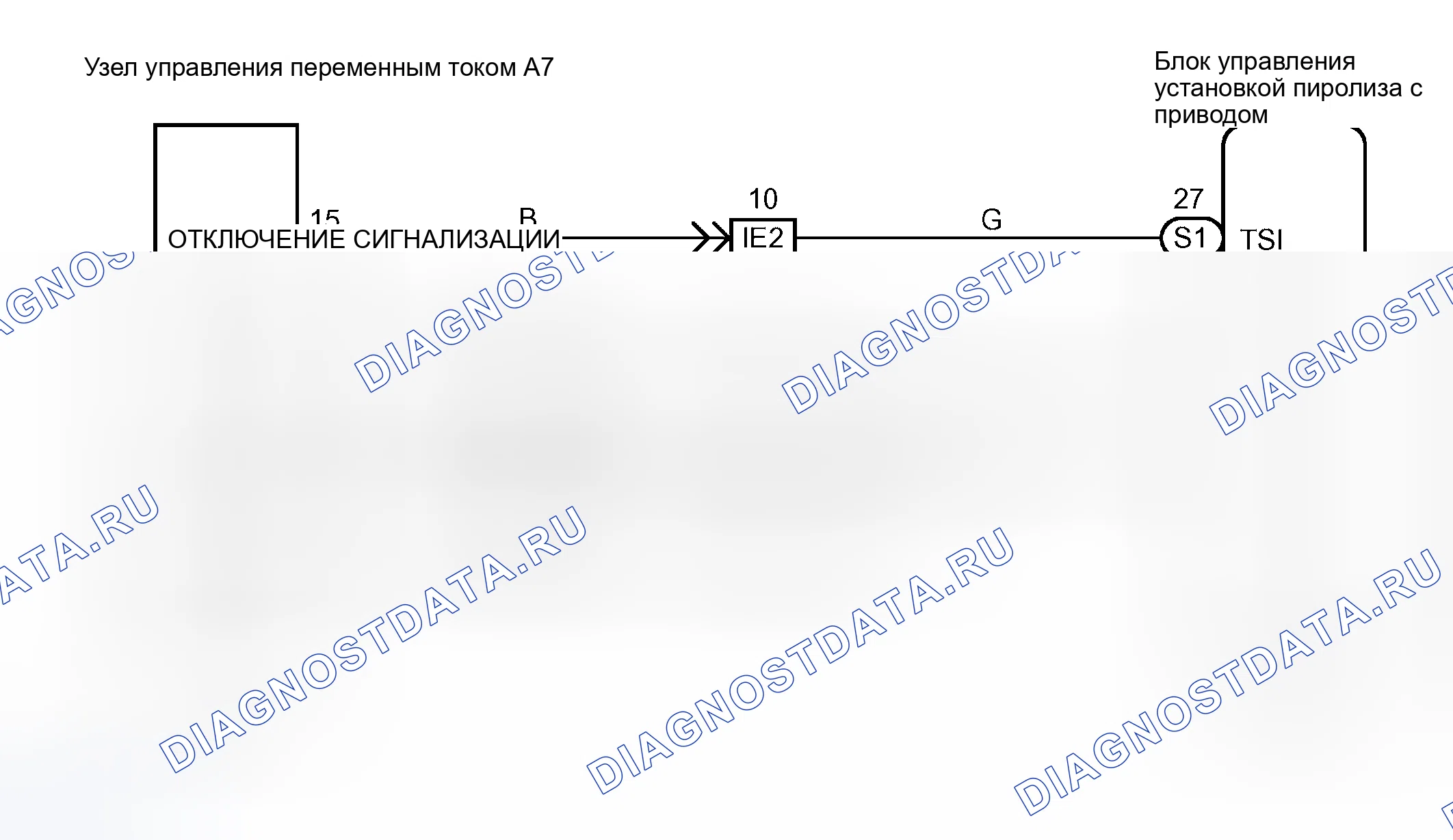 Рис. 27: электросхема. Kia Sorento I