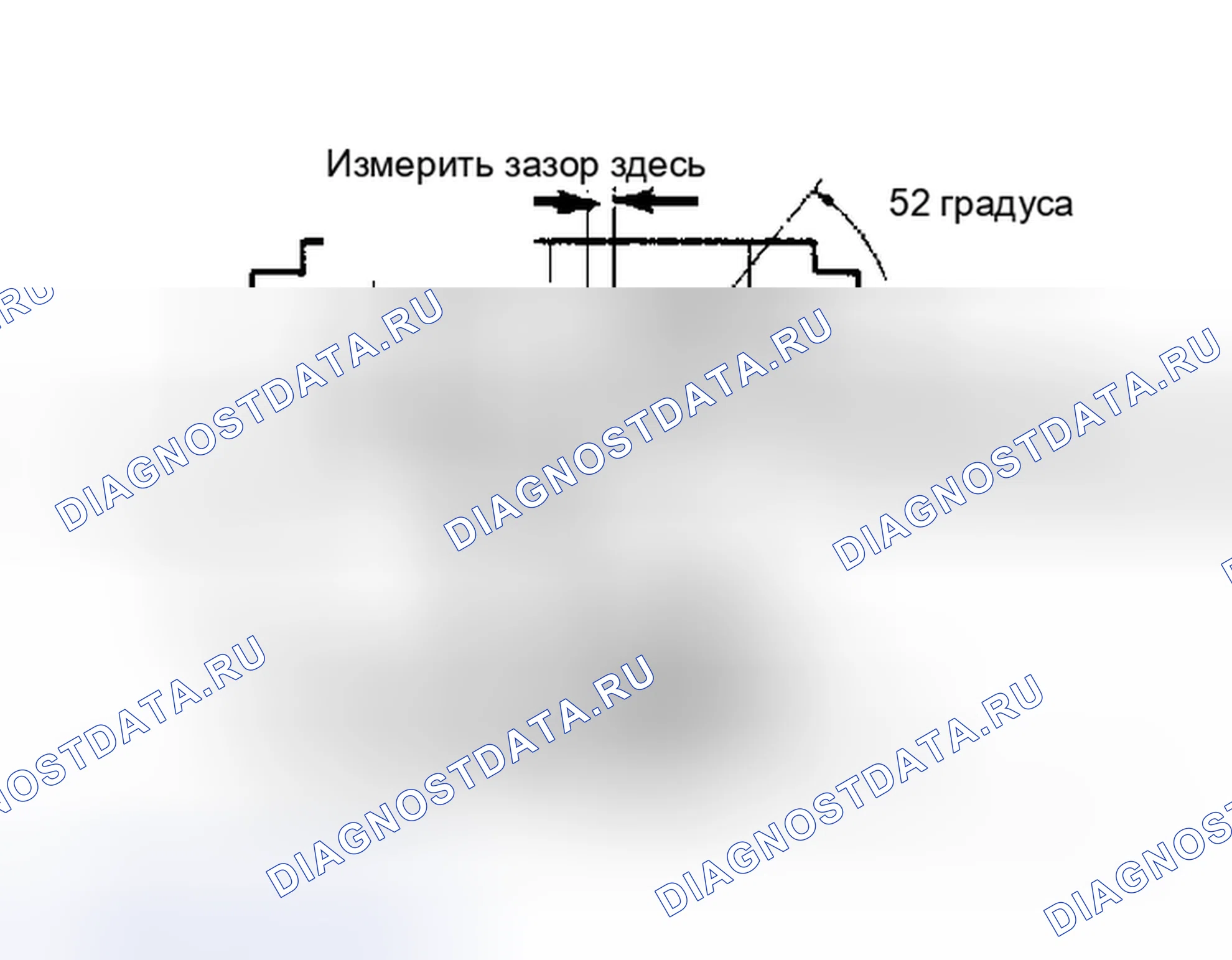 Рис. 29: Регулировка вторичного дроссельного клапана. Mazda Demio IDJ