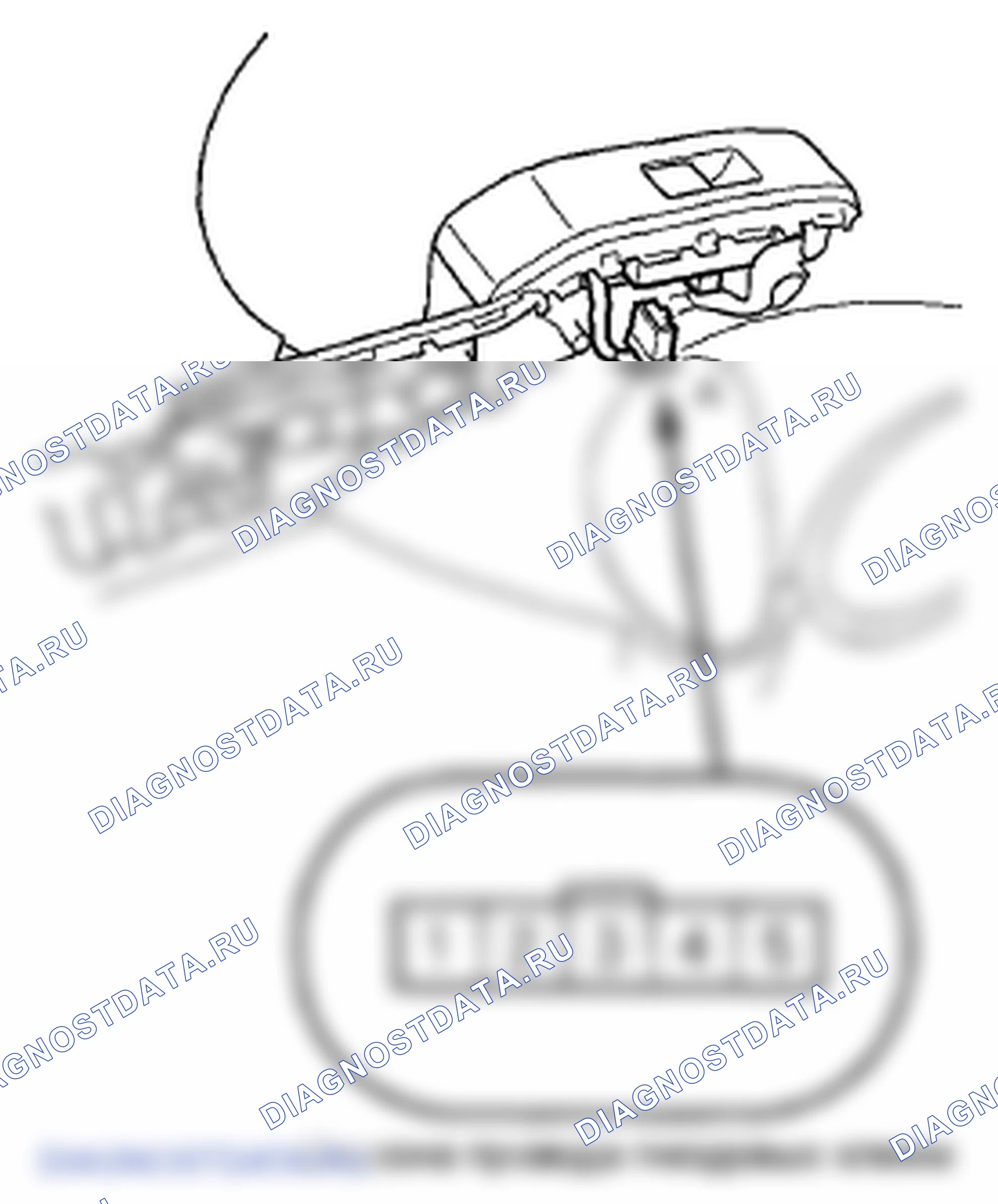 Рис. 13: Испытание двигателя заднего силового окна. Honda Fit GE
