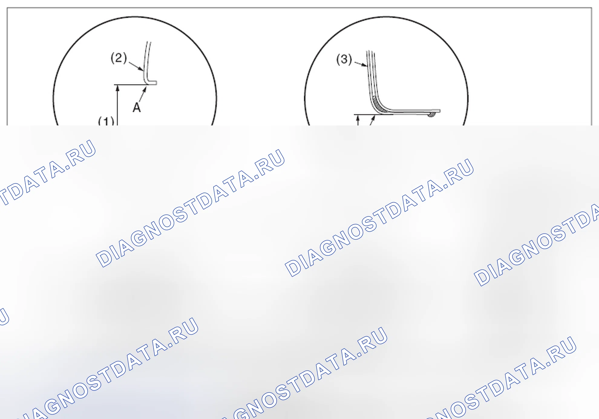 Рис. 61: ВЫСОТА КОЛЕСНОЙ АРКИ. Subaru Impreza WRX GE рестайлинг