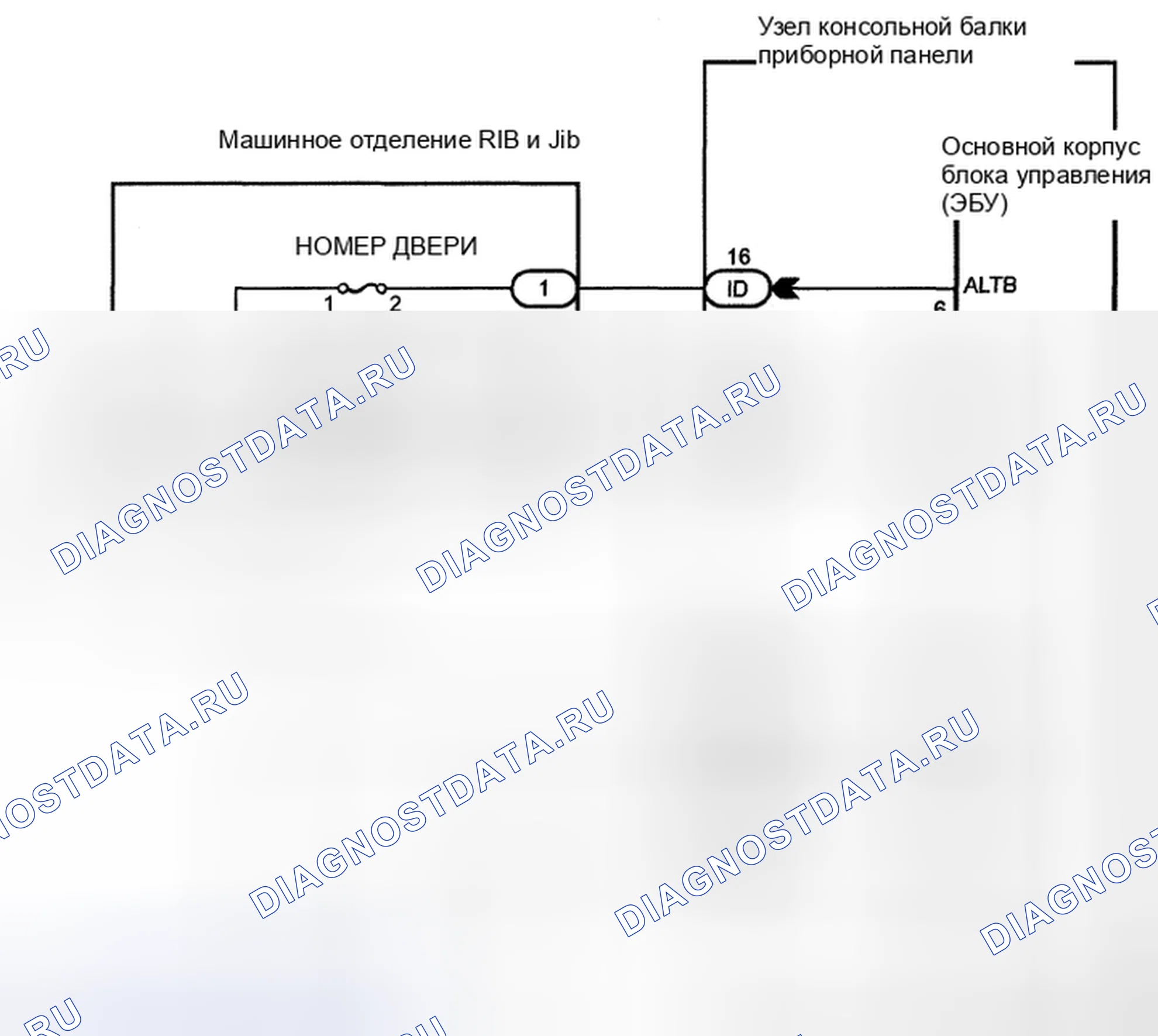 Рис. 118: электросхема. Toyota Camry XV40