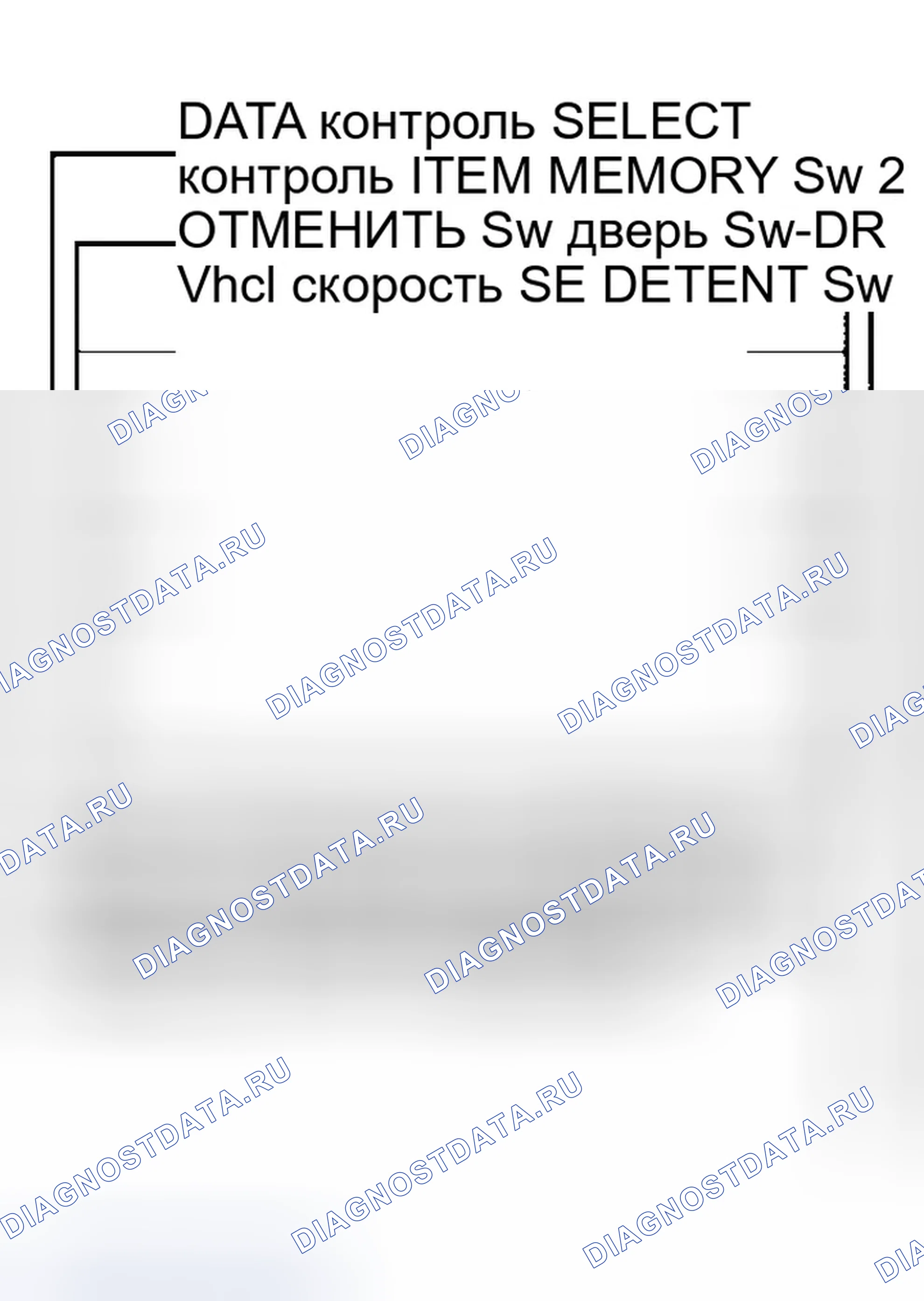 Рис. 104: Проверка цепи переключателя блокировки. Infiniti Q45 III