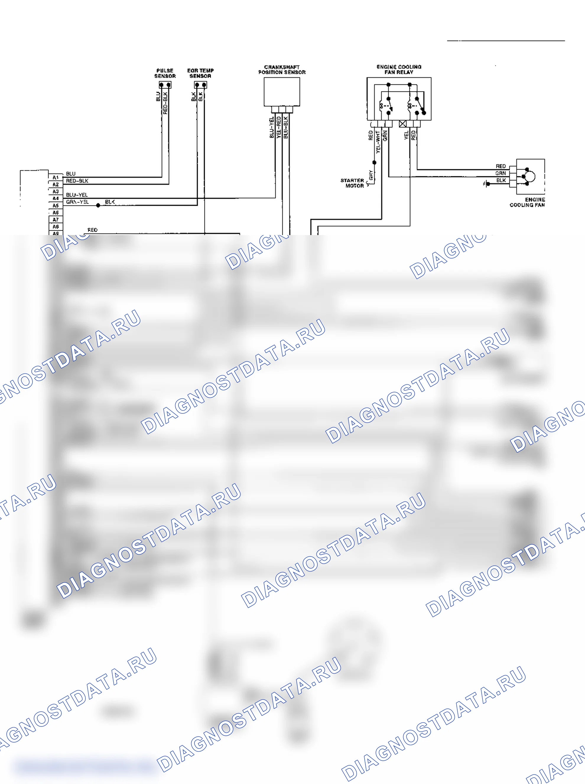 Wiring Diagram (850 2.5L - 1 Of 2). Volvo 940 I