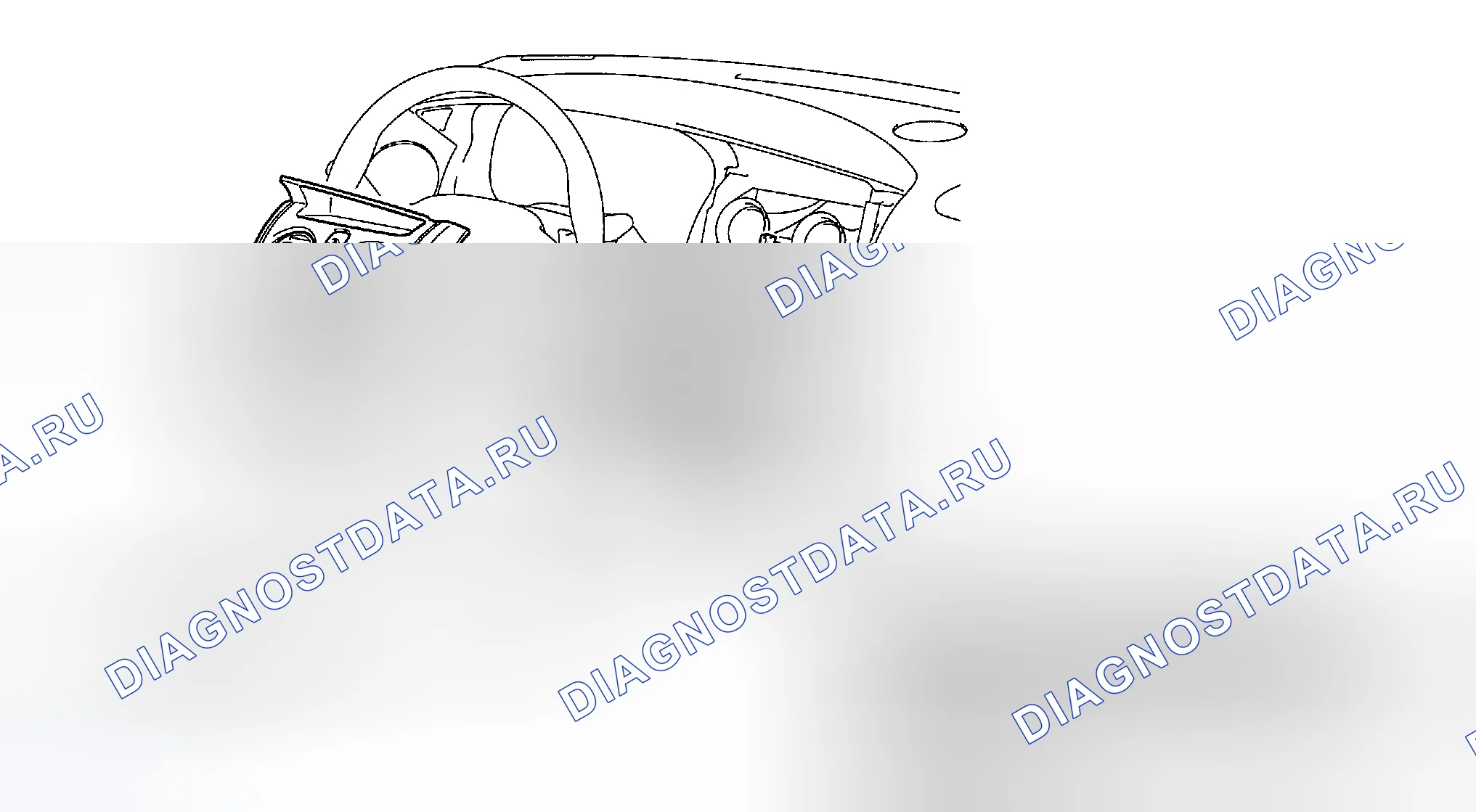 Рис. 116: ДЕМОНТАЖ И МОНТАЖ. Chrysler Sebring II рестайлинг