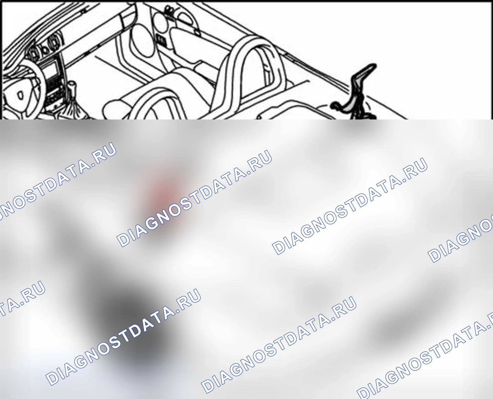 Рис. 234: Снятие петли для крышки верхней коробки. Porsche Boxster S 987