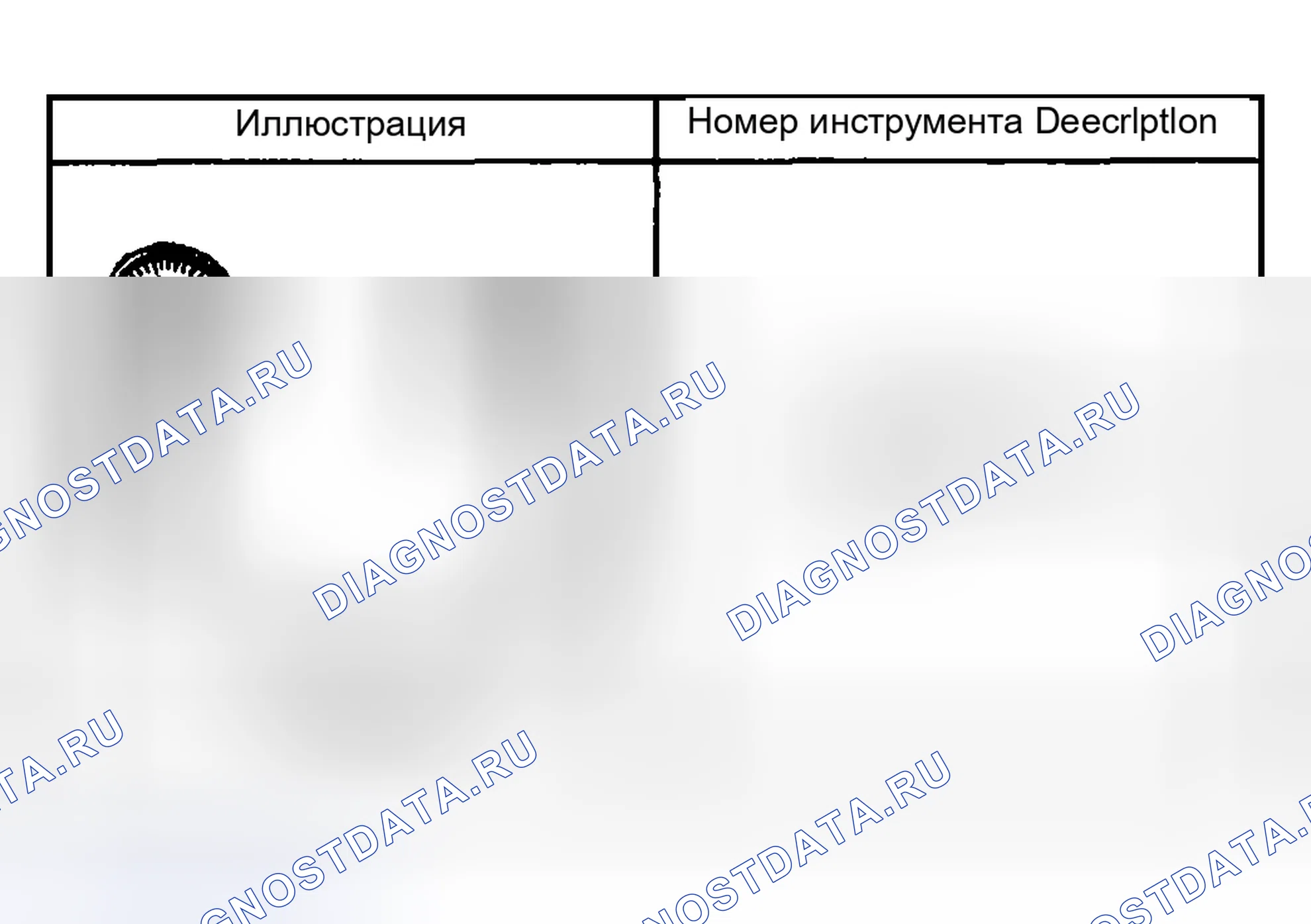 Рис. 28: Специальные инструменты и оборудование. Kia Ceed CD