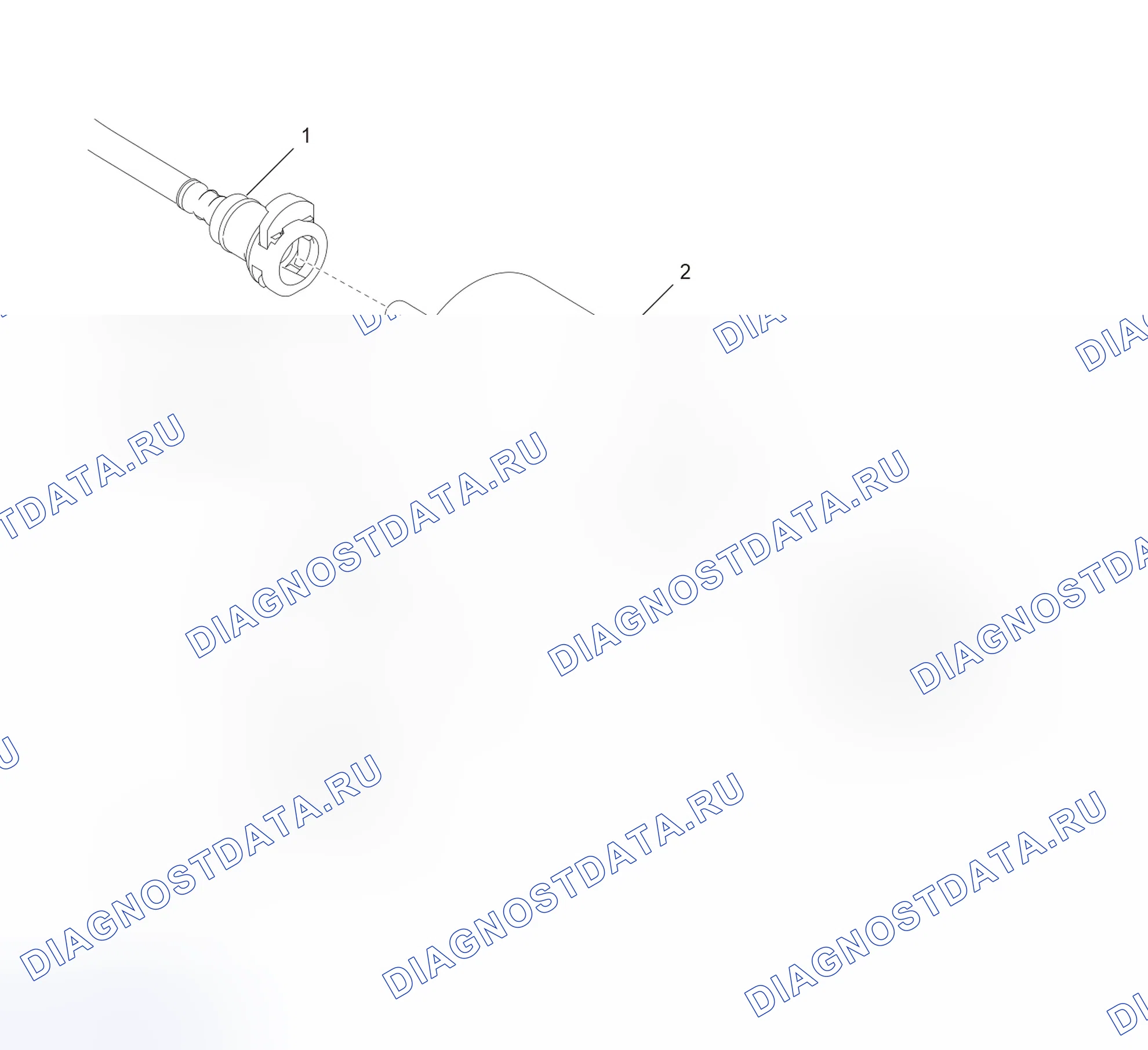 Схема расположения топливного фильтра — Great Wall Wingle-5. Great-Wall Wingle 5 I