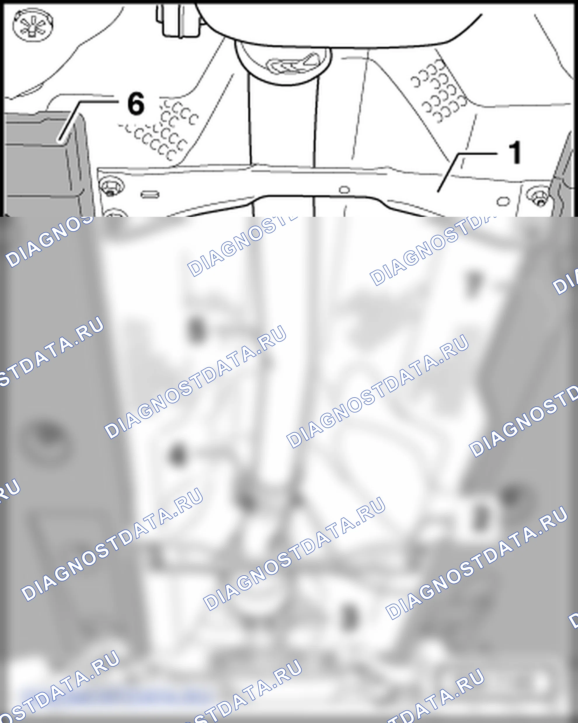 Механизм переключения (Коробка передач 0AM-DSG). Skoda Octavia Ii