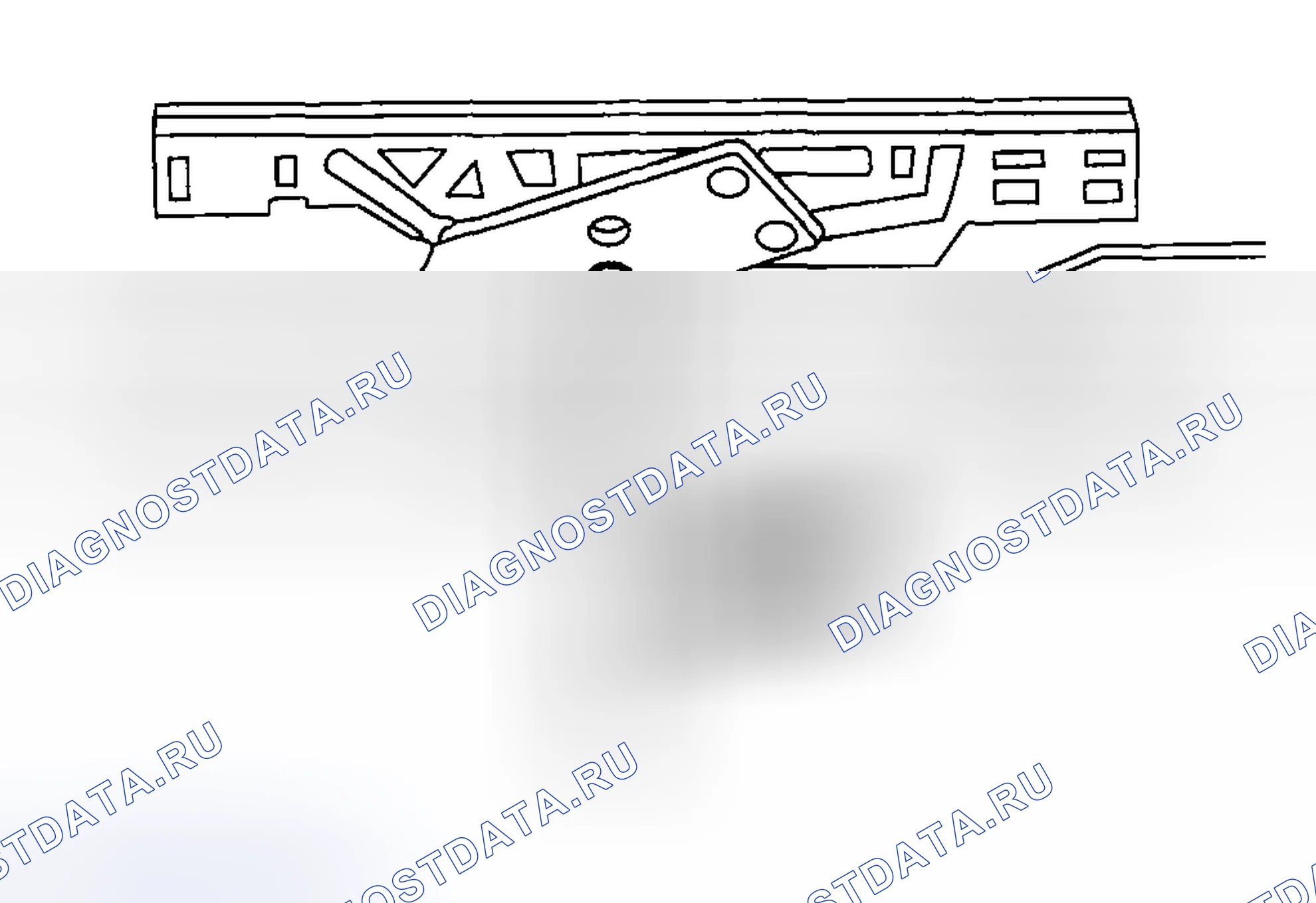 Рис. 1: Установка. Ford Pickup F250 Super Duty I