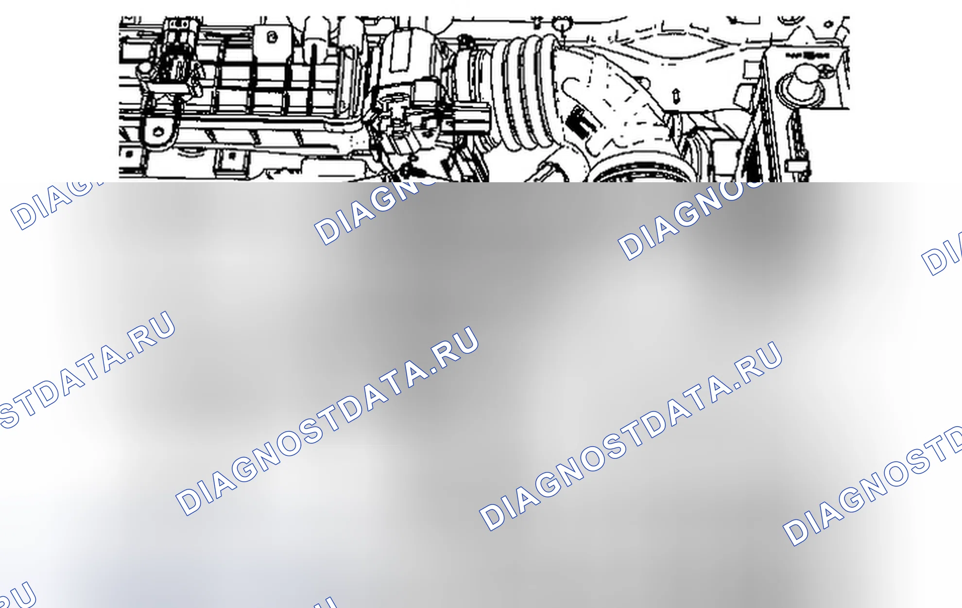 Рис. 3: Замена датчика массового расхода воздуха. Chevrolet Spark M300