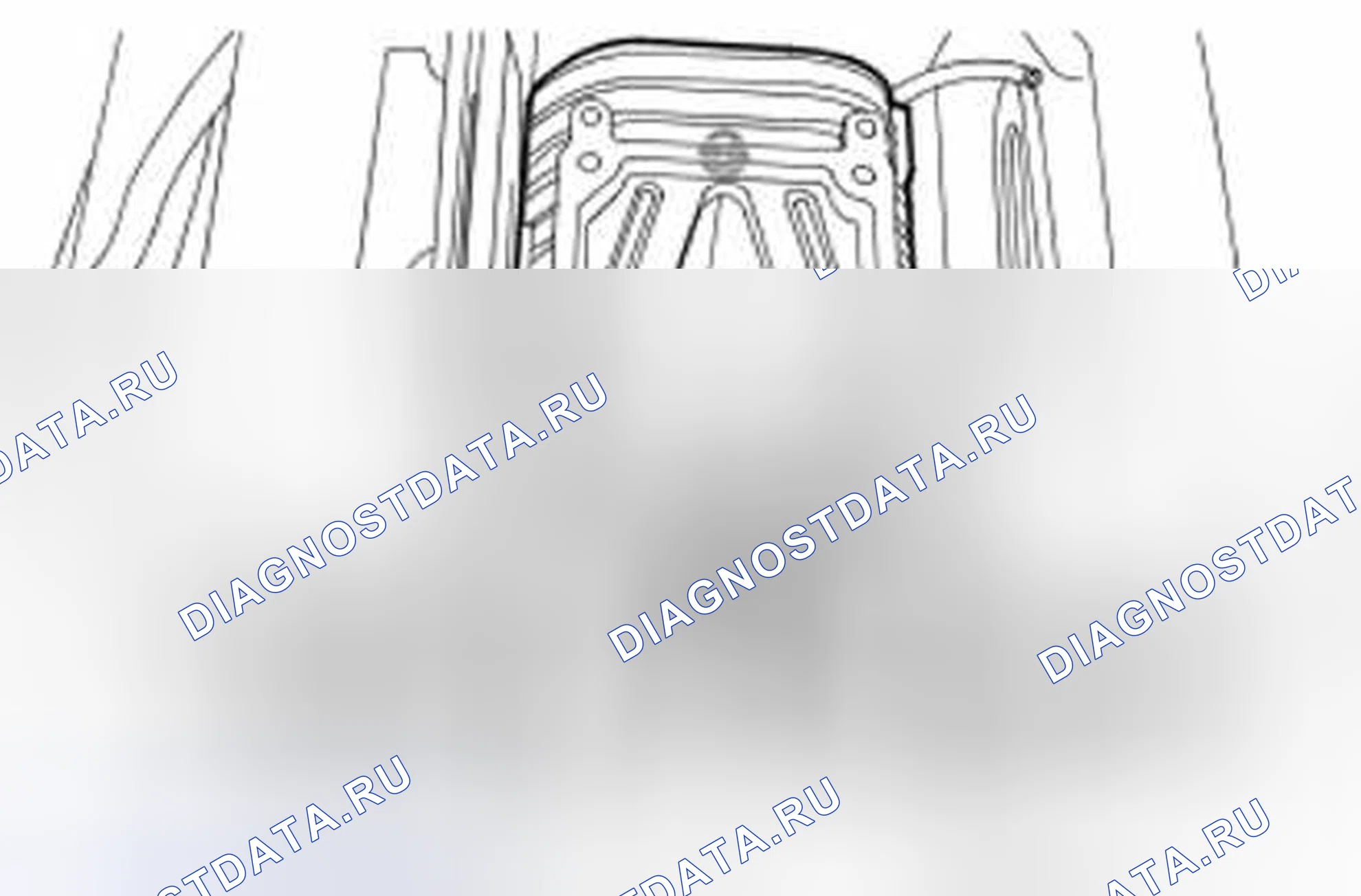 Рис. 434: ДЕМОНТАЖ. Land Rover Range Rover Sport I