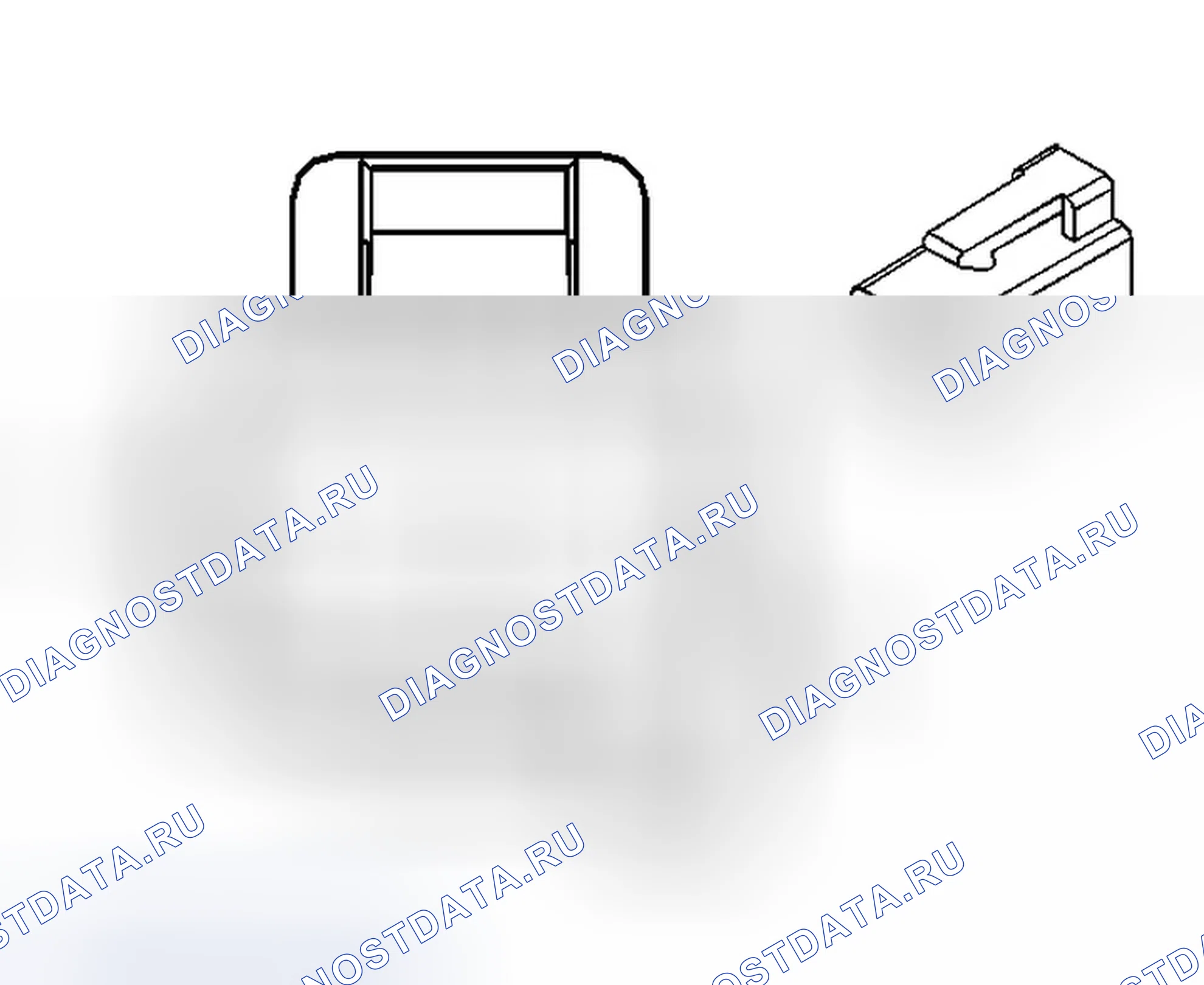 Рис. 39: Переключатель стоп-сигнала - нижний. Chevrolet Equinox I