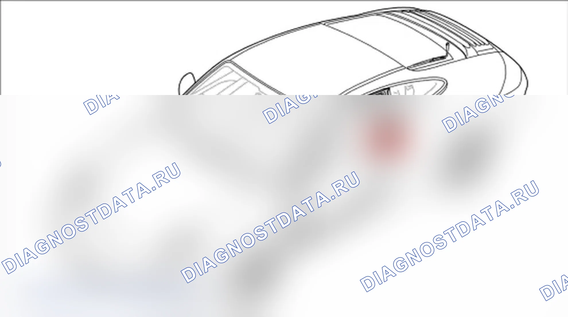 Рис. 90: Удаление резинового уплотнения для двери. Porsche 911 GT3 997