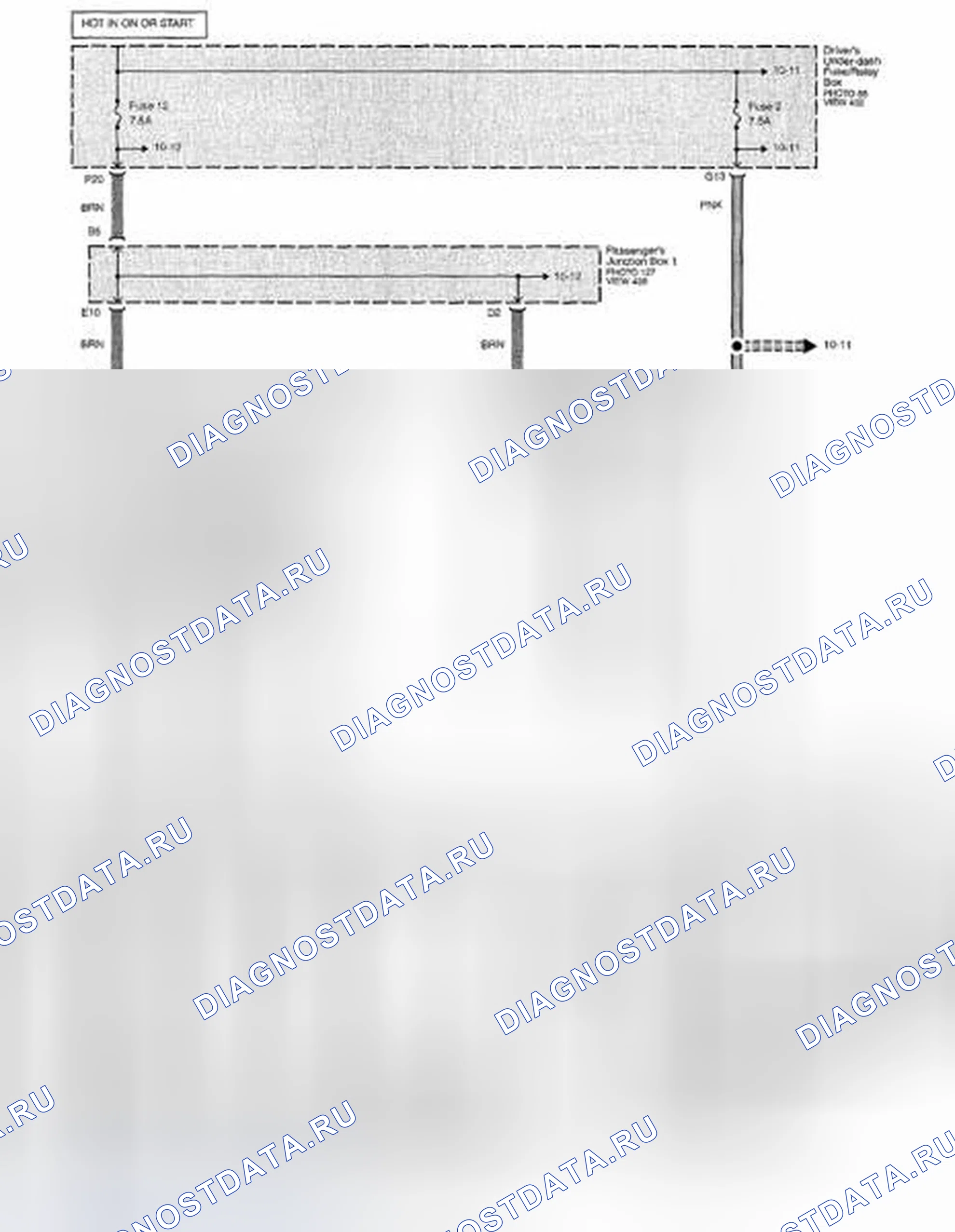 Рис. 177: Принципиальная схема ECPS (IDS) (стр. 45). Acura ZDX I