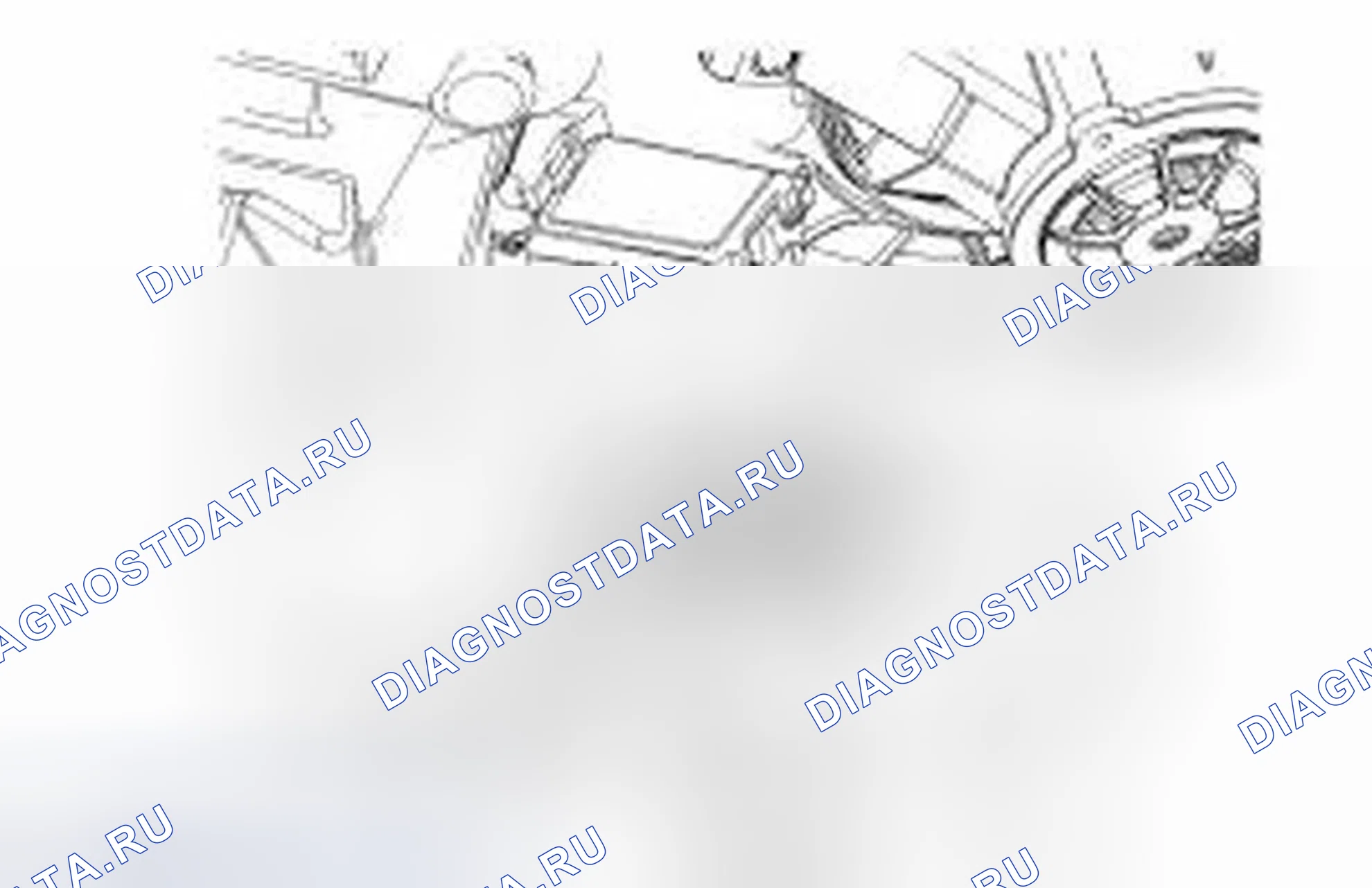 Рис. 144: Резистор двигателя воздуходувки. Ford Fusion I рестайлинг