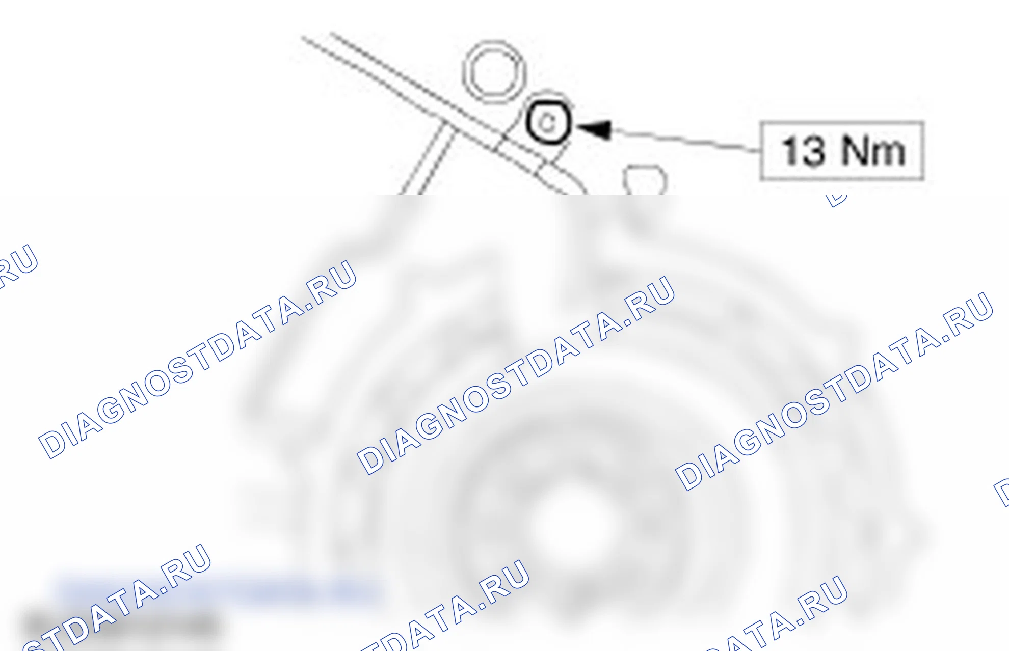 Разборка узла Корпус гидротрансформатора. Ford Mondeo II