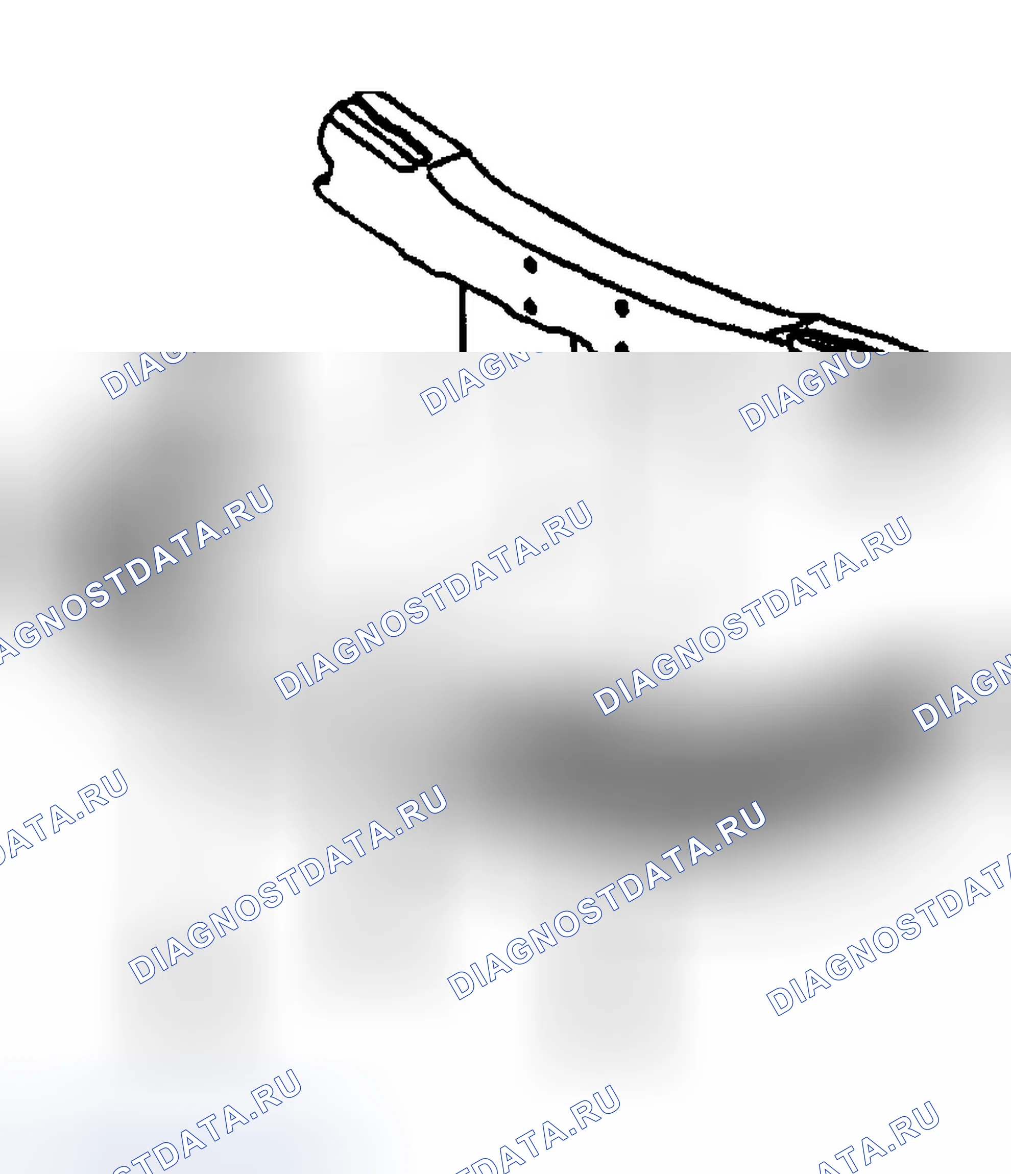 Рис. 13: Порядок демонтажа. Buick Park Avenue II рестайлинг