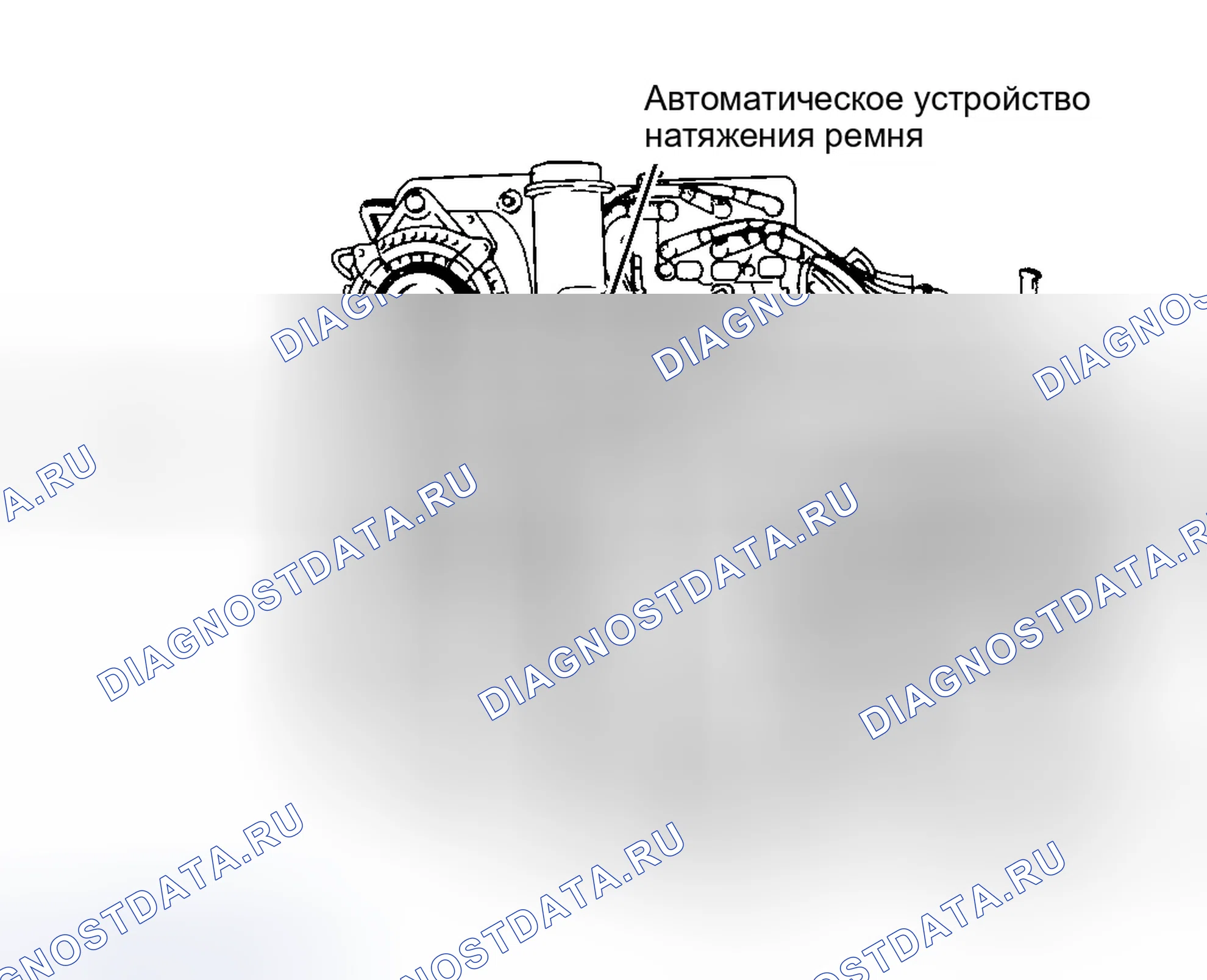 Рис. 12: ПРОКЛАДКА ПРИВОДНОГО РЕМНЯ (3.3L и 3.8L универсал, TOWN и COUNTRY, и VOYAGER) (2000). Dodge Dakota II
